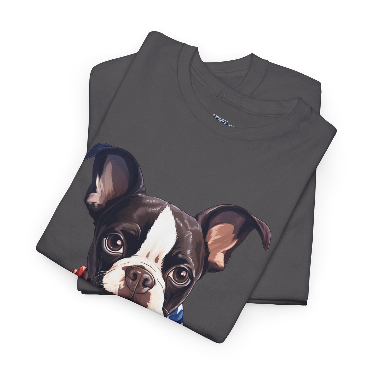 Patriotic Boston Terrier Unisex T-Shirt