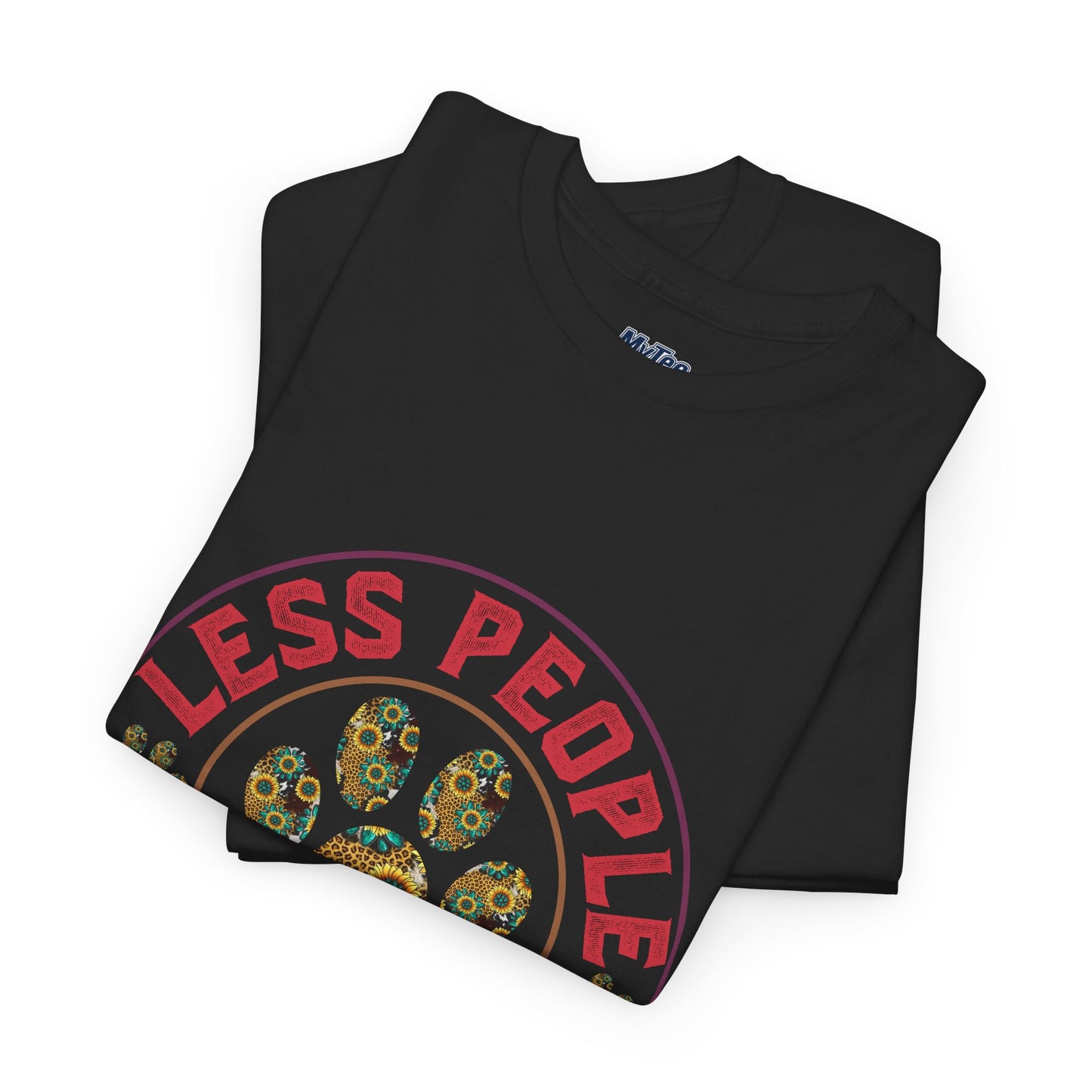Less People More Dog Unisex Cotton T-Shirt
