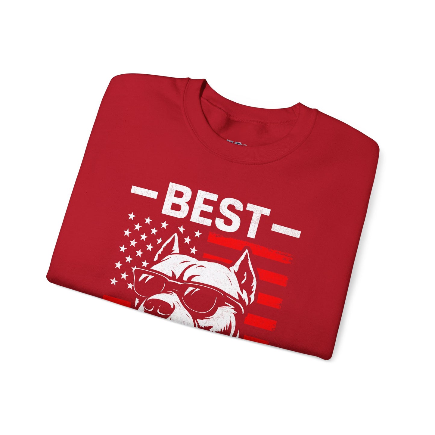 Best Pitbull Dad Ever SweatShirt For Proud Dog Father