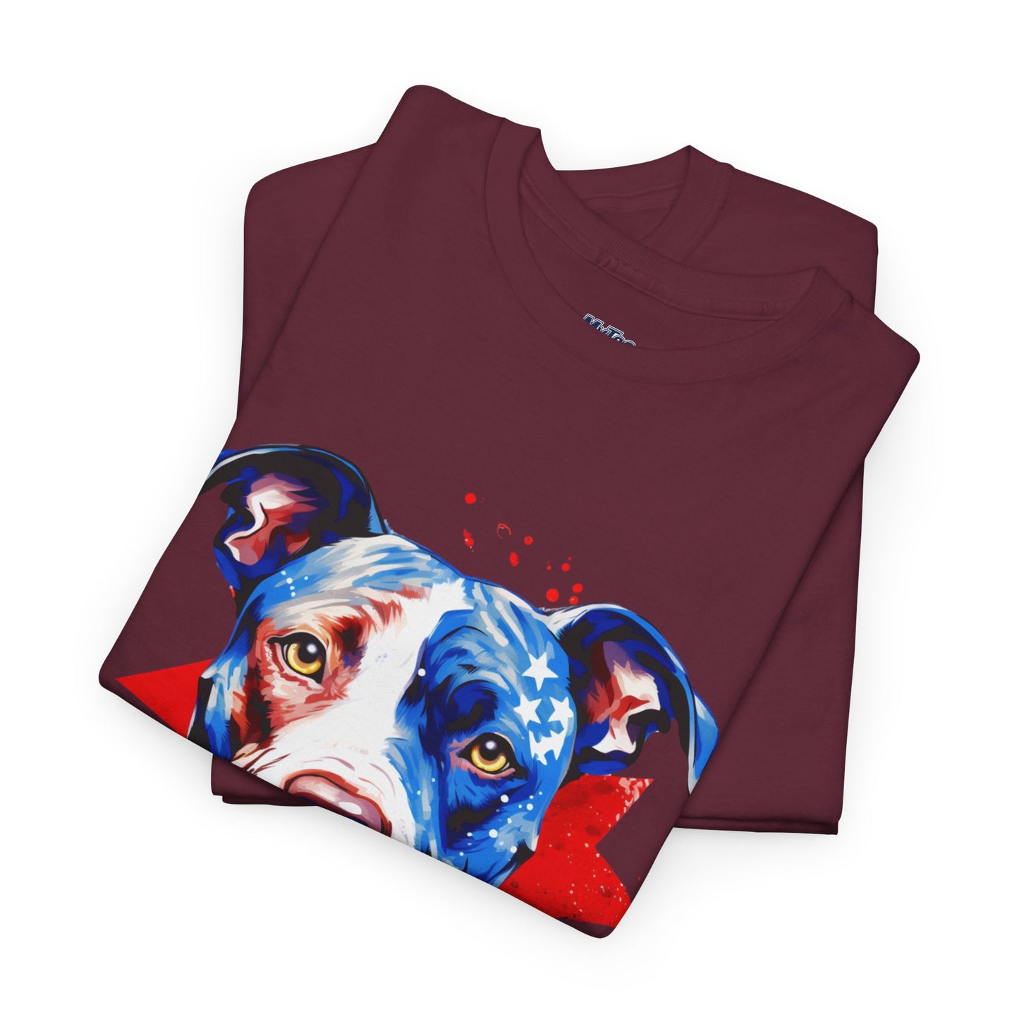 Colorful Pit Bull Unisex T-Shirts | Dog Lover