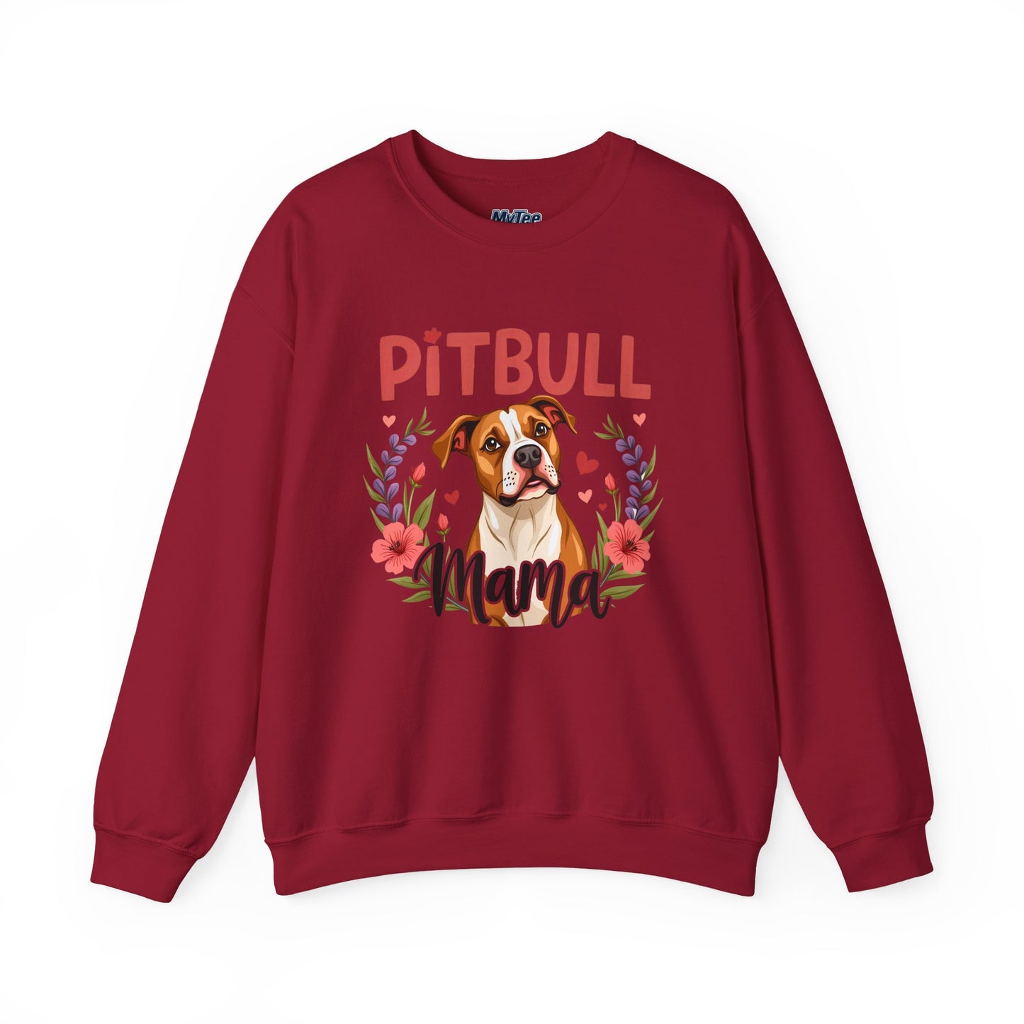 Pitbull Mama Life Sweatshirt – Comfy Wear for Pup Moms