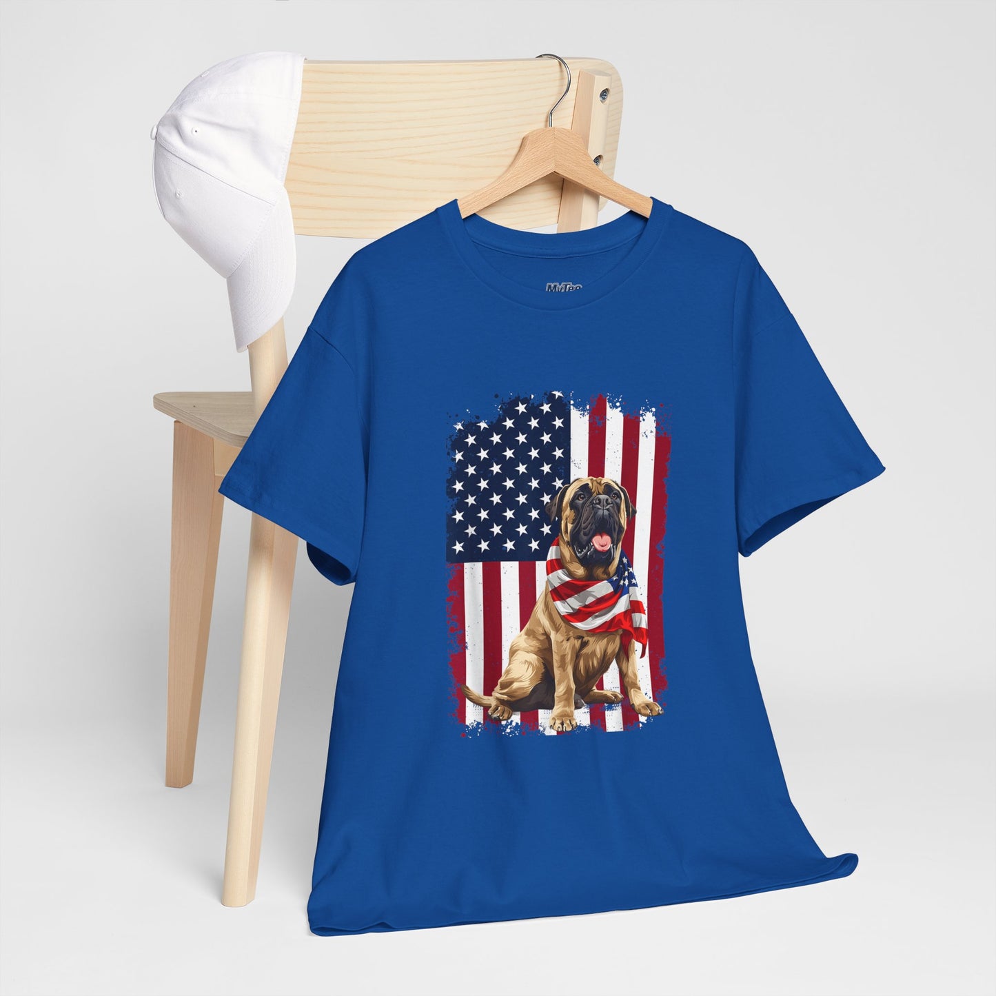 Patriotic English Mastiff Unisex T-Shirt