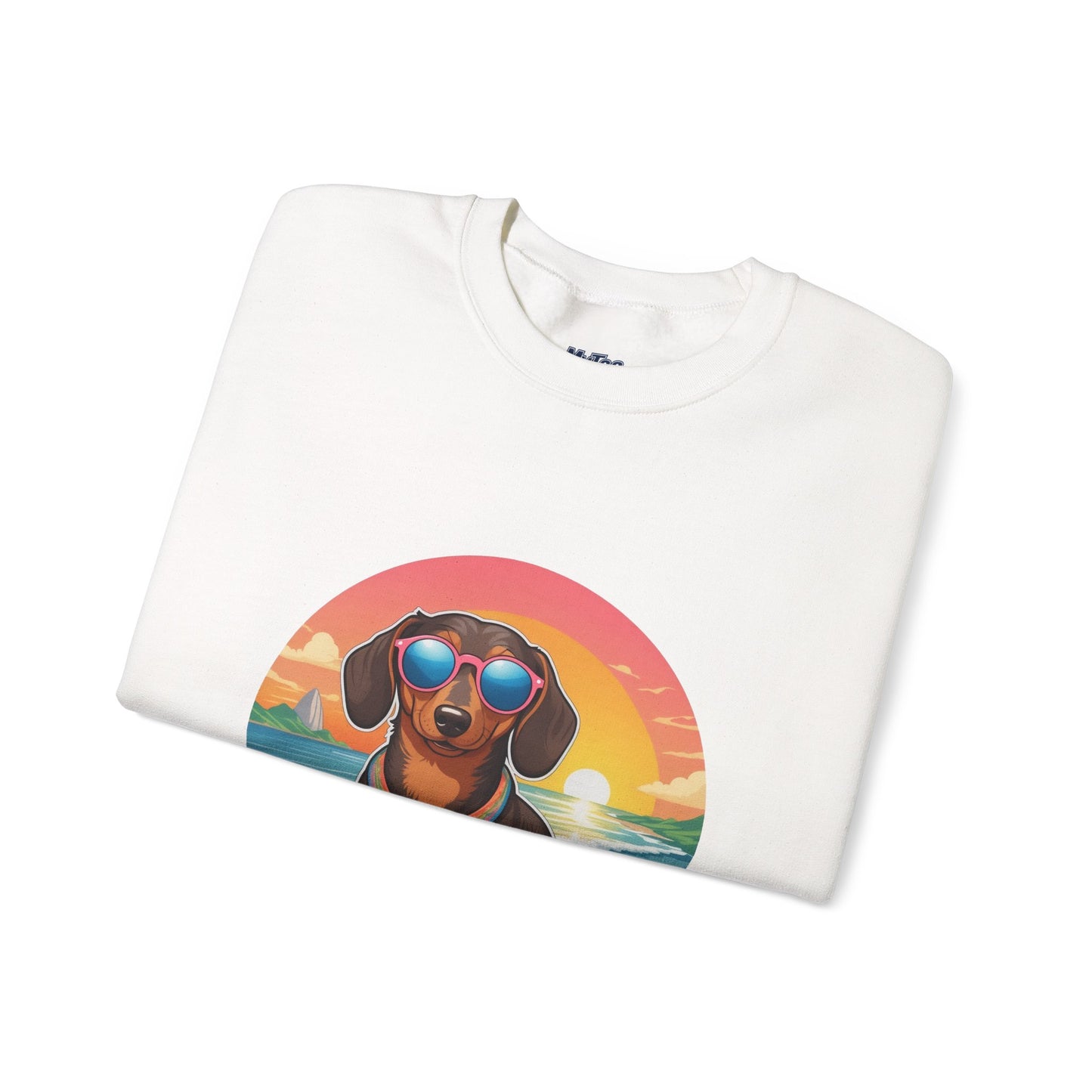 Dachshund Sunset Chill Unisex Sweatshirts