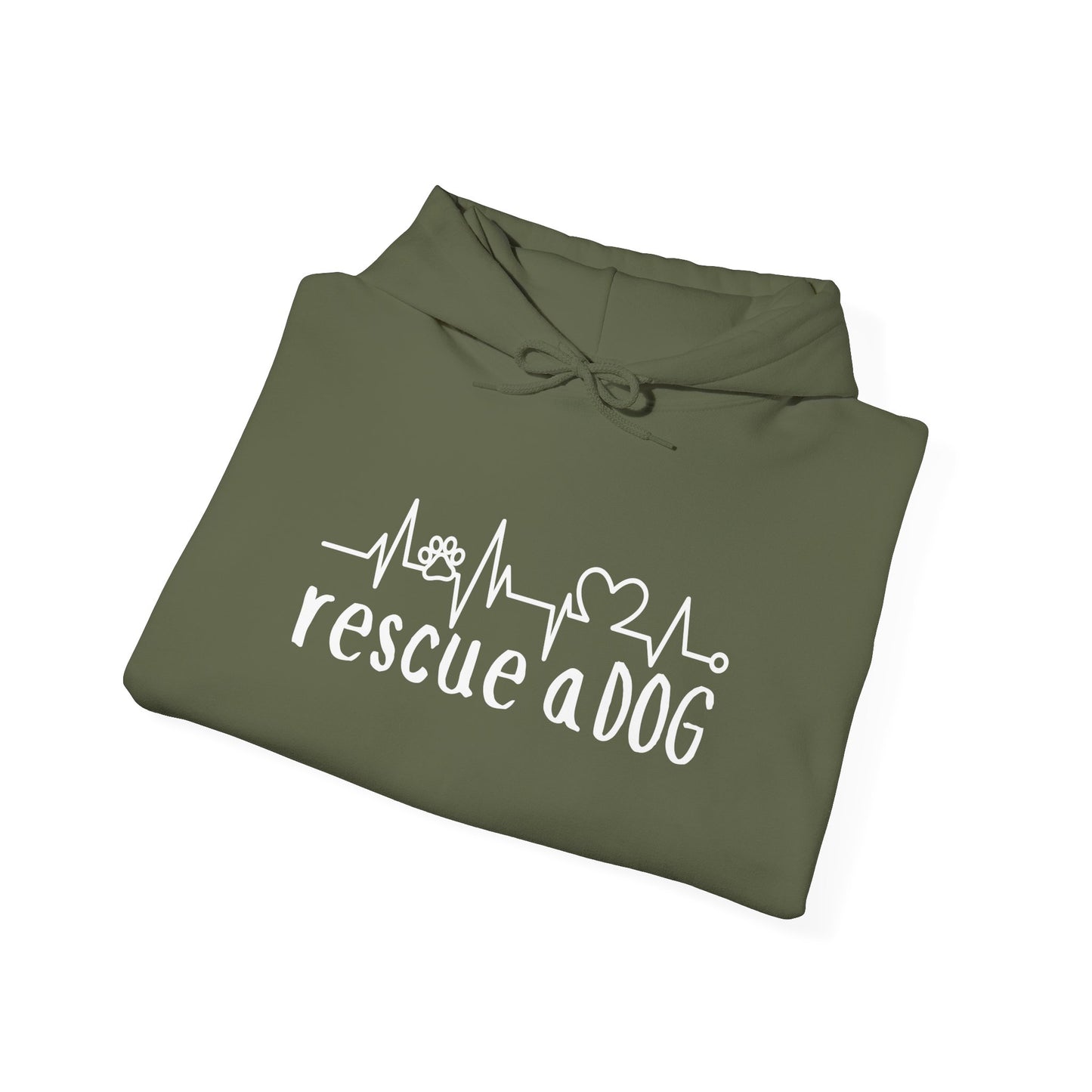 Rescue A Dog Hoodie Pet Lover Unisex Sweatshirt | Adoption Awareness Apparel