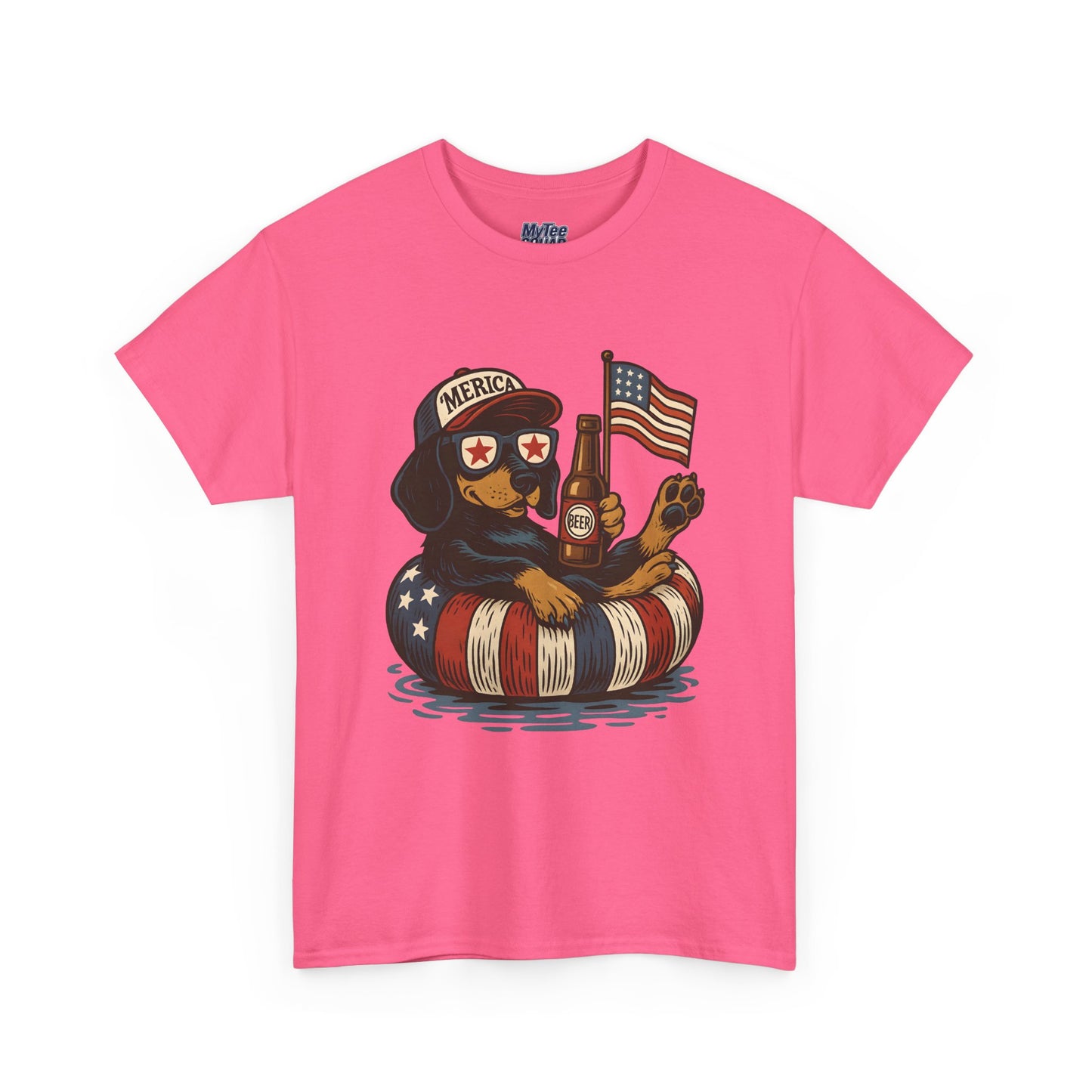 Patriotic Dachshund America Unisex T-Shirt