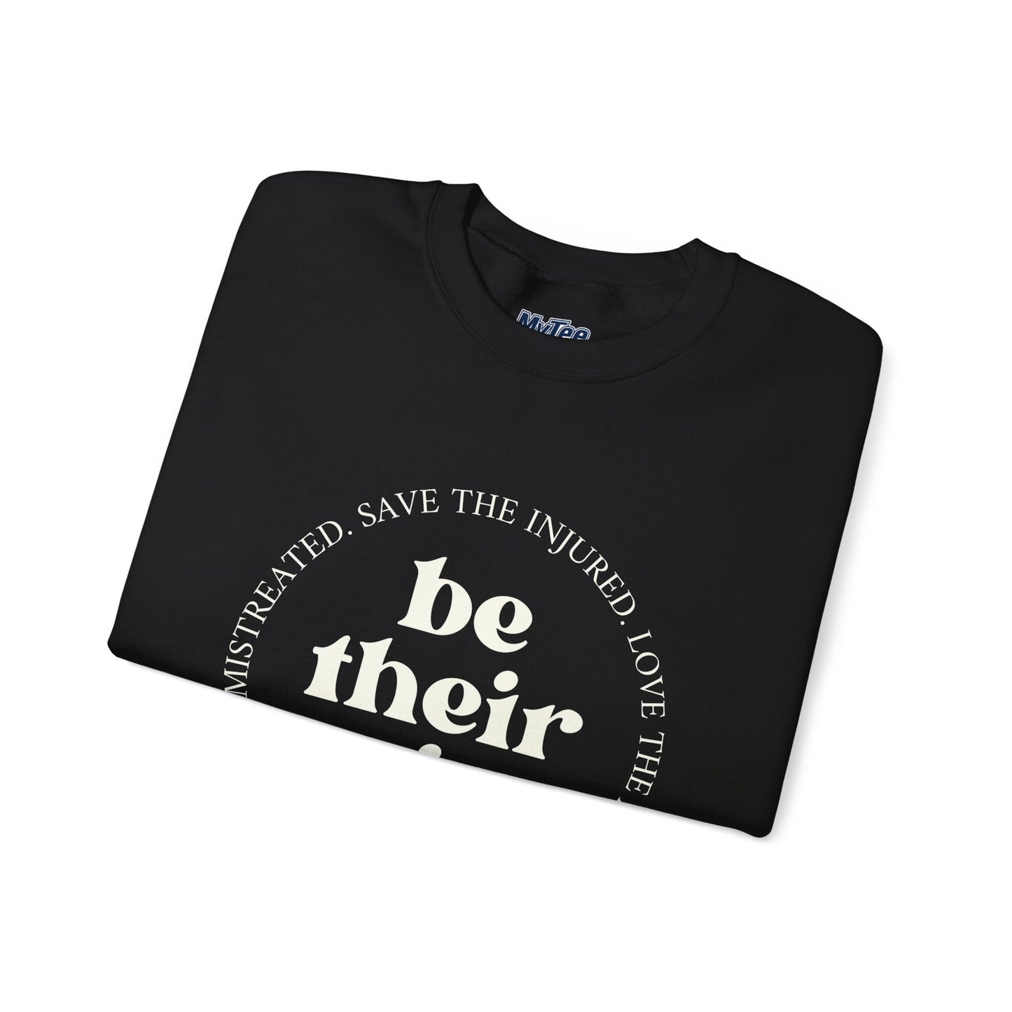 Be Their Voice Unisex Sweatshirt – Animal Shelter Support Pullover