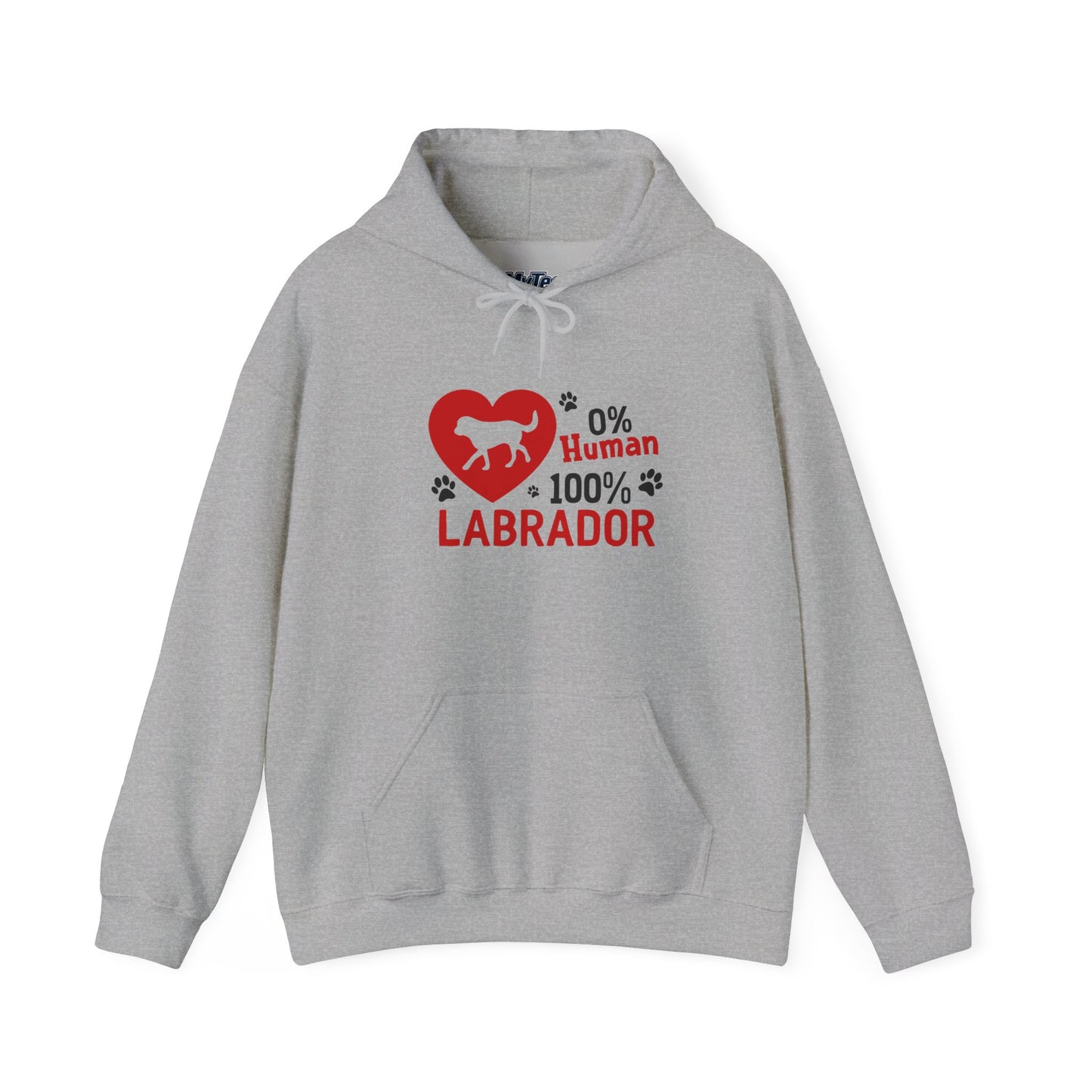 0% Human 100% Labrador Unisex Hoodie