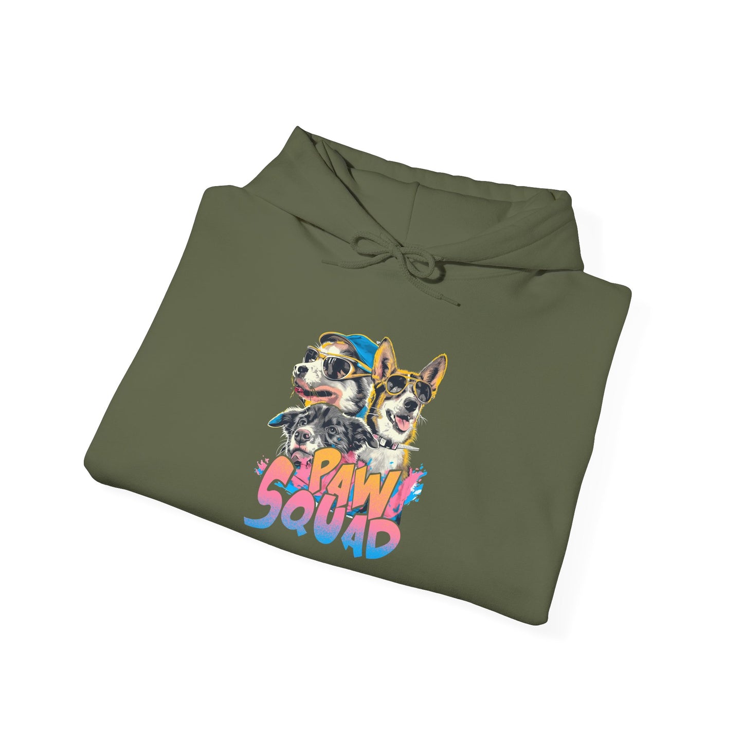 Paw Squad Unisex Hoodie – Dog Crew For Cool Pup Parents