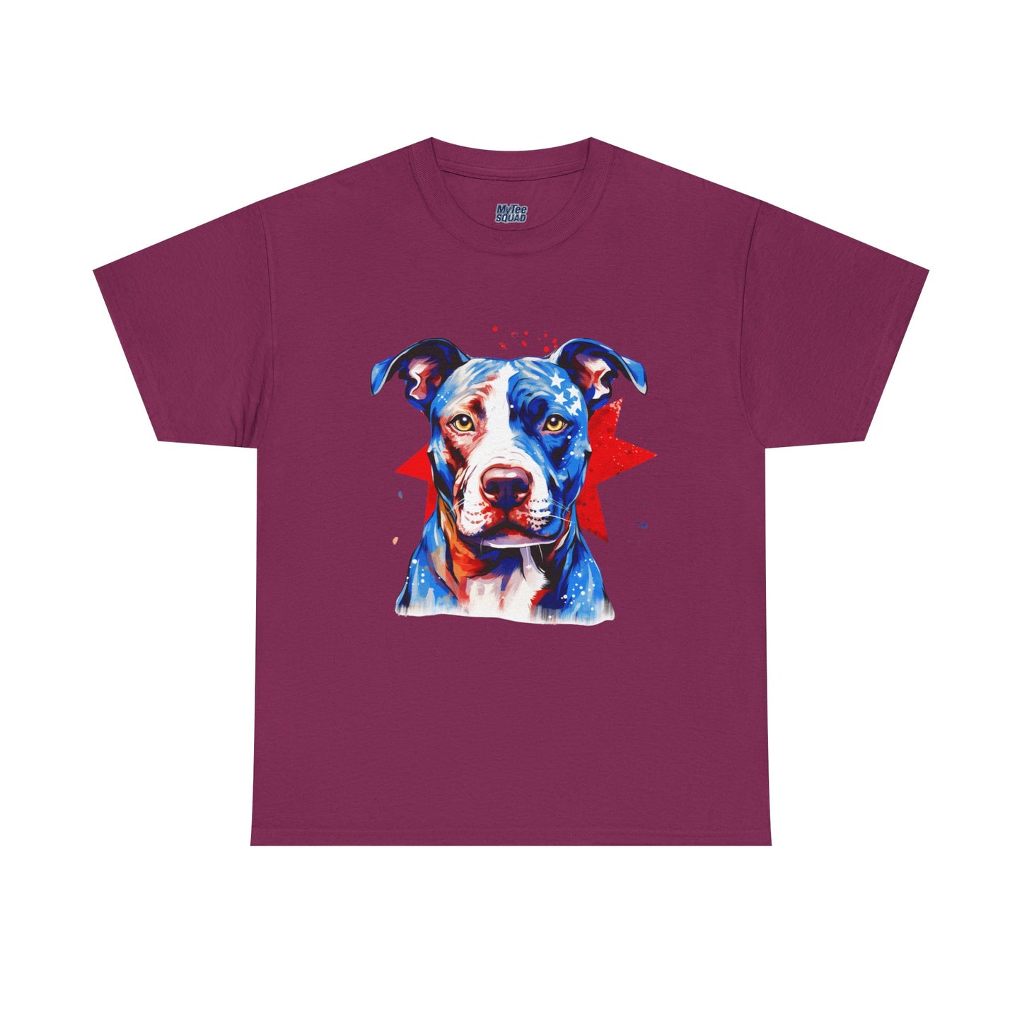 Colorful Pit Bull Unisex T-Shirts | Dog Lover