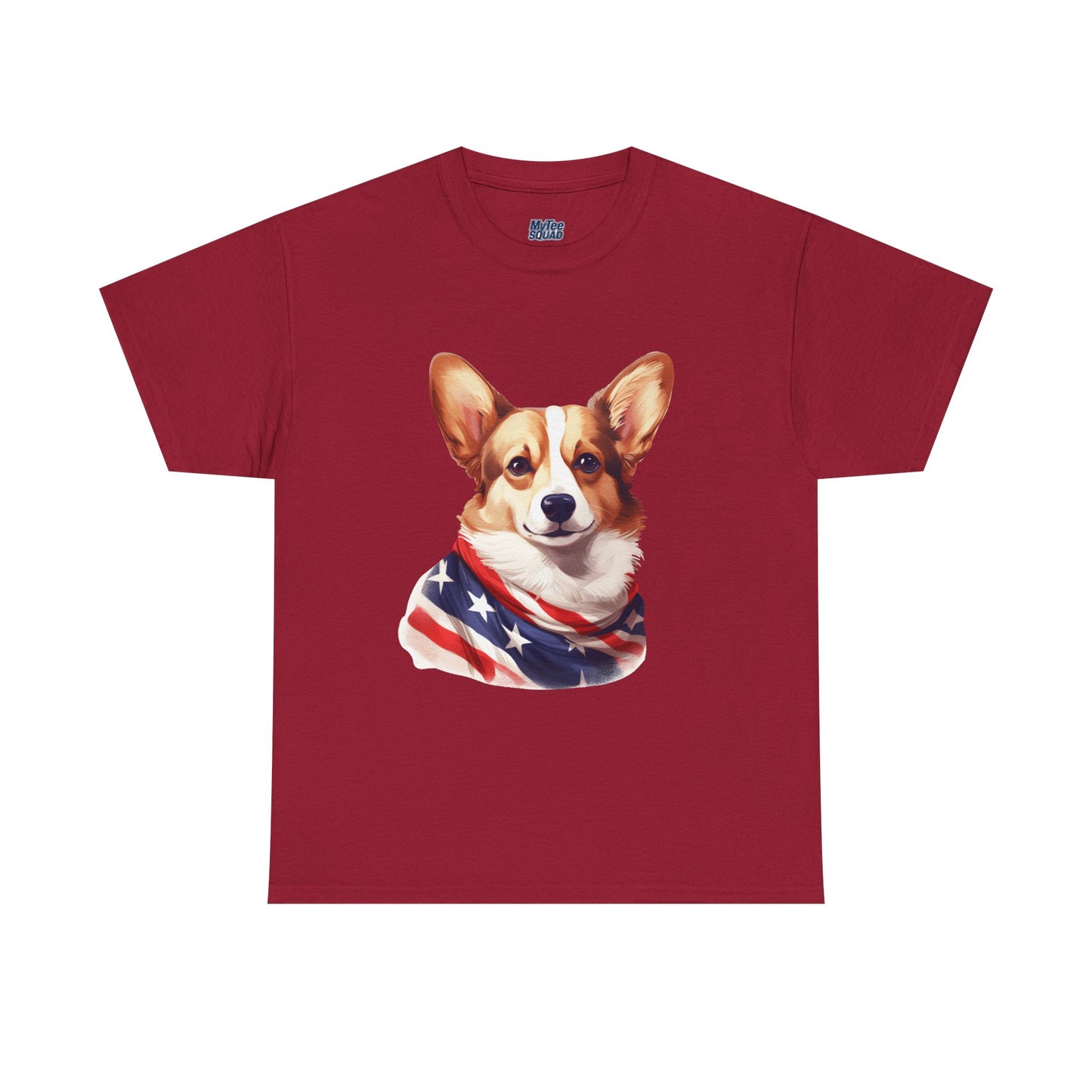 Patriotic Pembroke Welsh Corgi Unisex T-Shirt