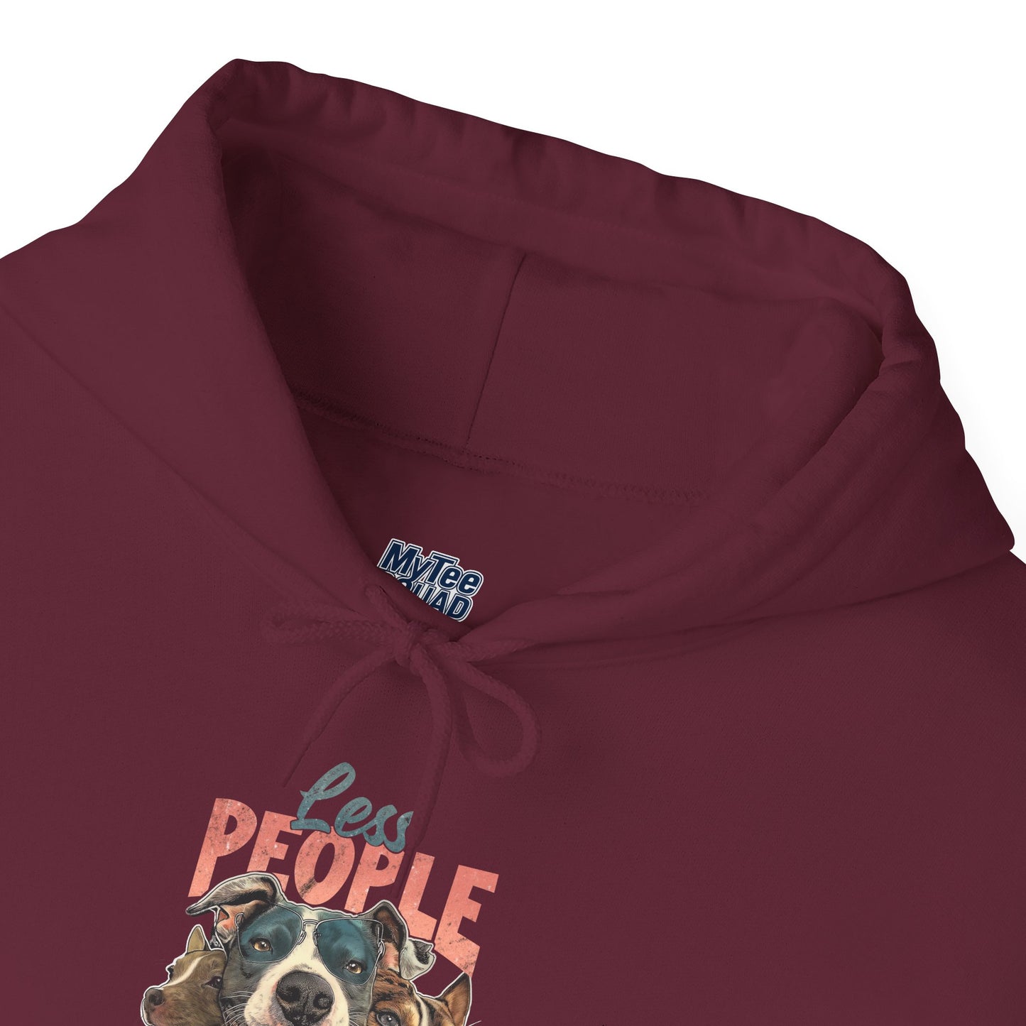 Less People More Dog Unisex Hoodie – Cozy Statement For Dog People