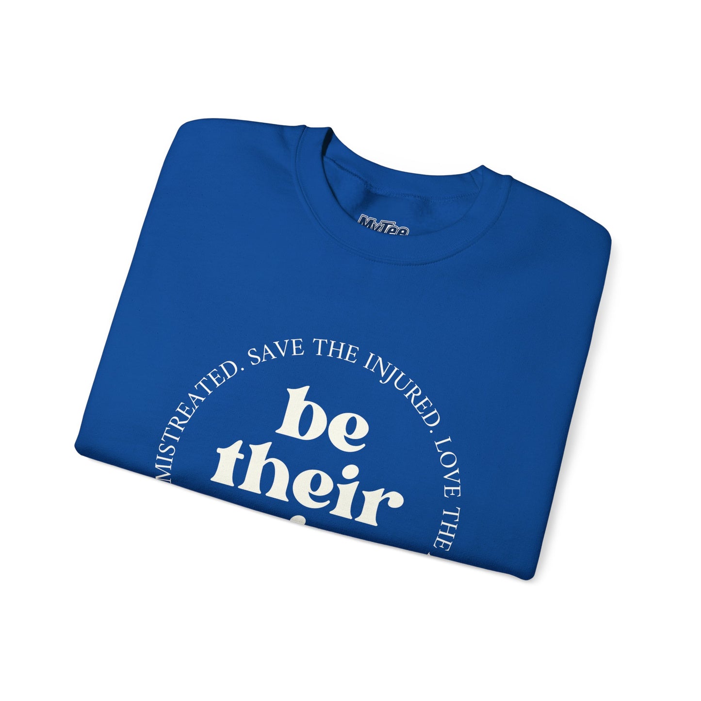 Be Their Voice Unisex Sweatshirt – Animal Shelter Support Pullover