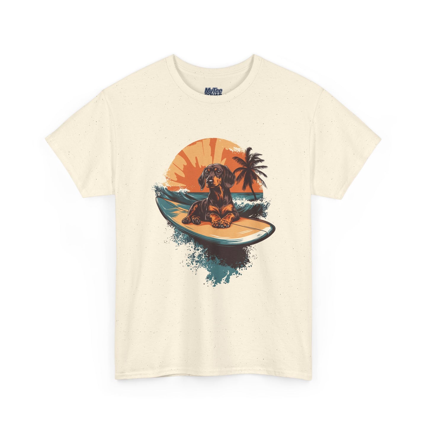 Dachshund Beach Vibes T-Shirt – Chill Summer Dog Style