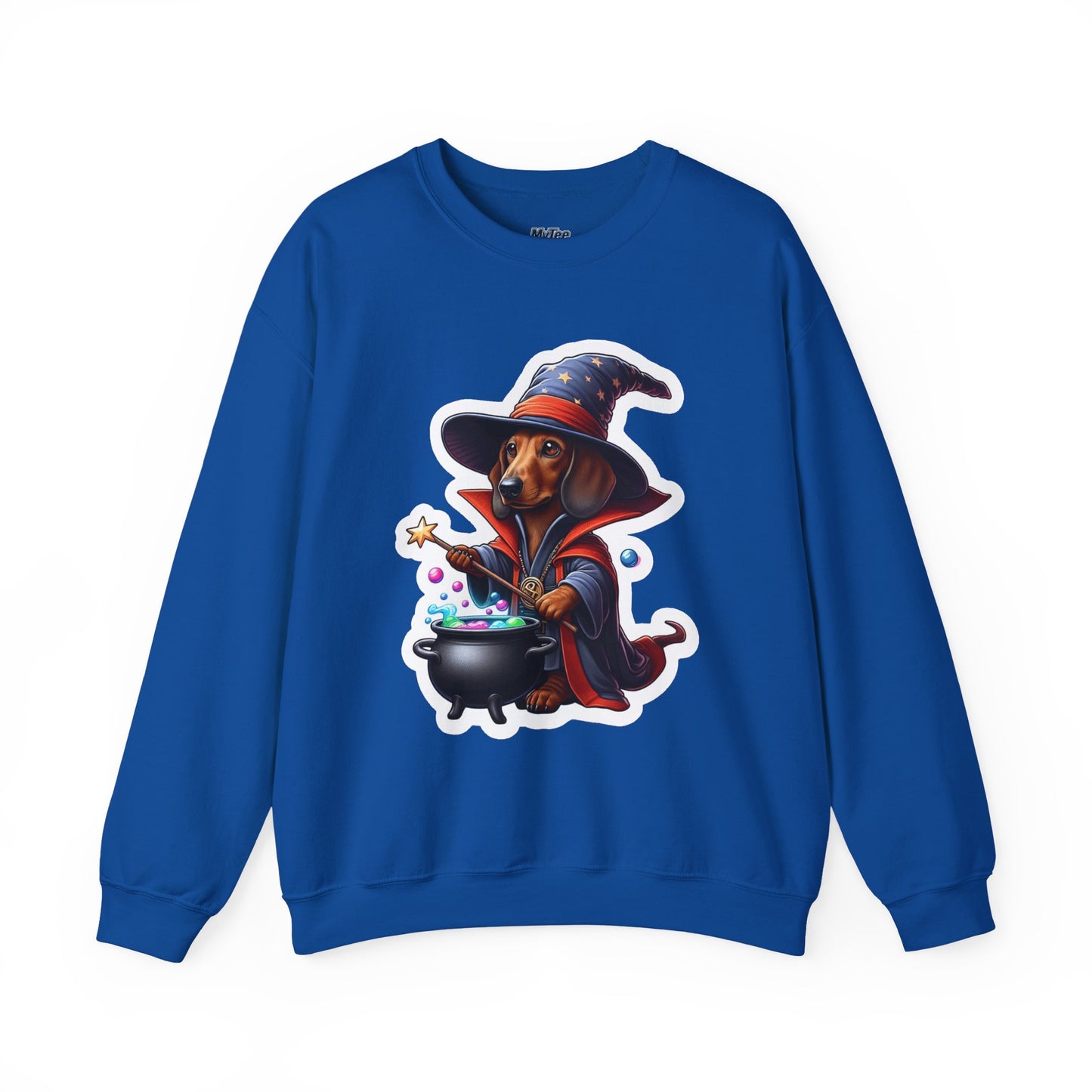 Dachshund Wizard Unisex Sweatshirt – Halloween Magic Dog Pullover