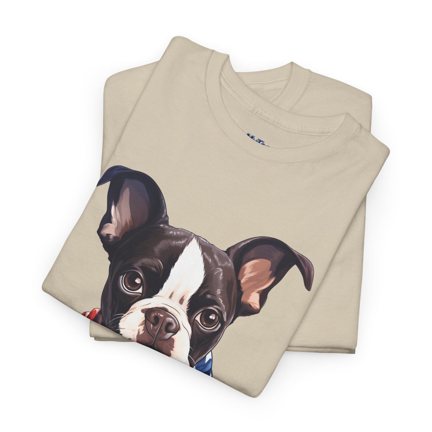 Patriotic Boston Terrier Unisex T-Shirt