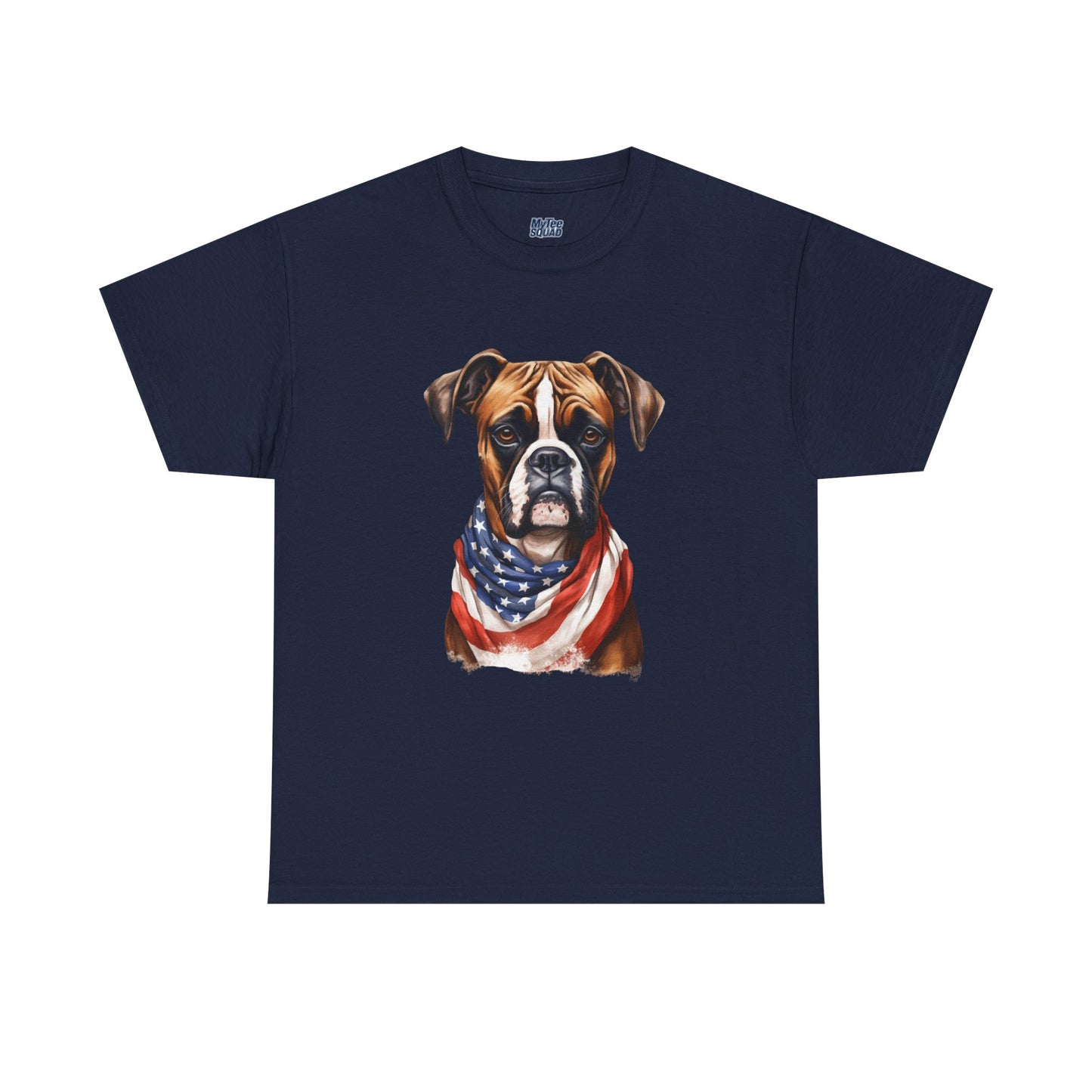 Patriotic Boxer Unisex T-Shirt