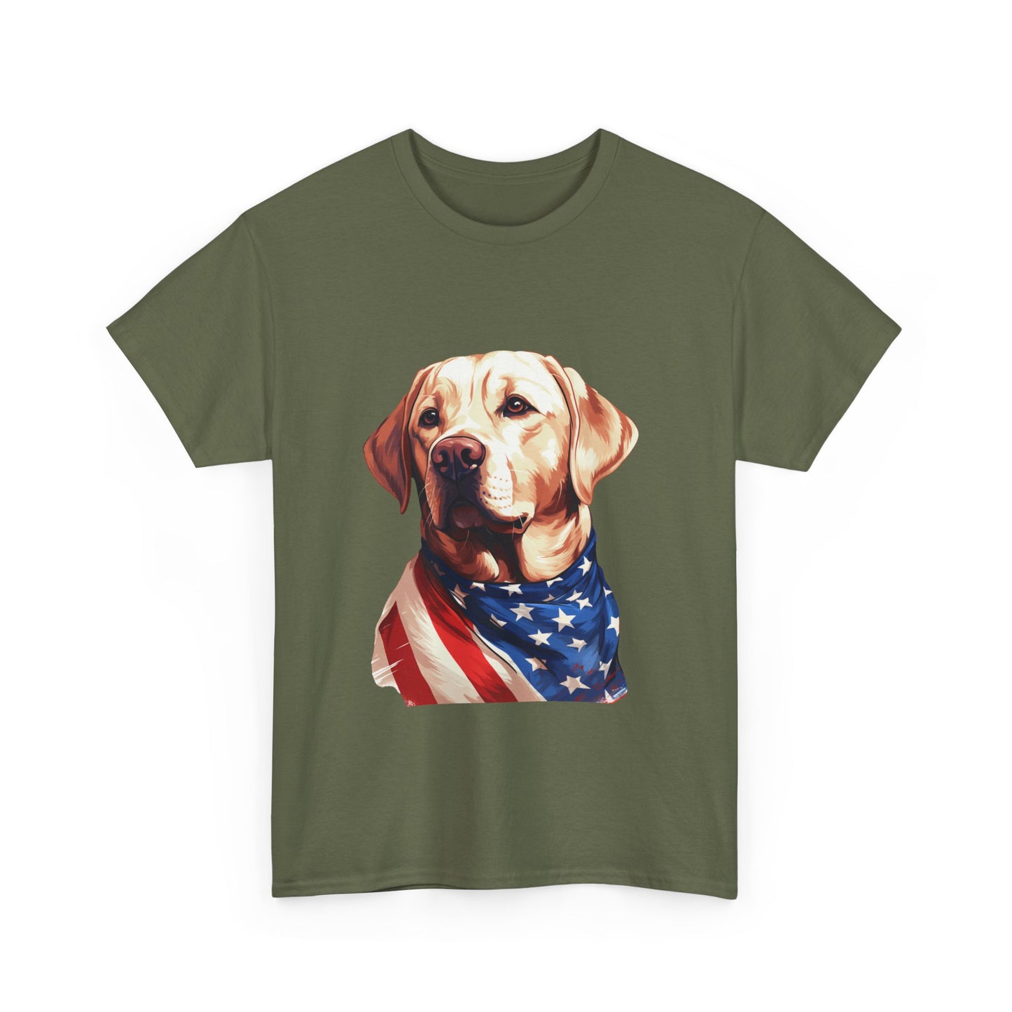 Patriotic Labrador Retreiever Unisex T-Shirt