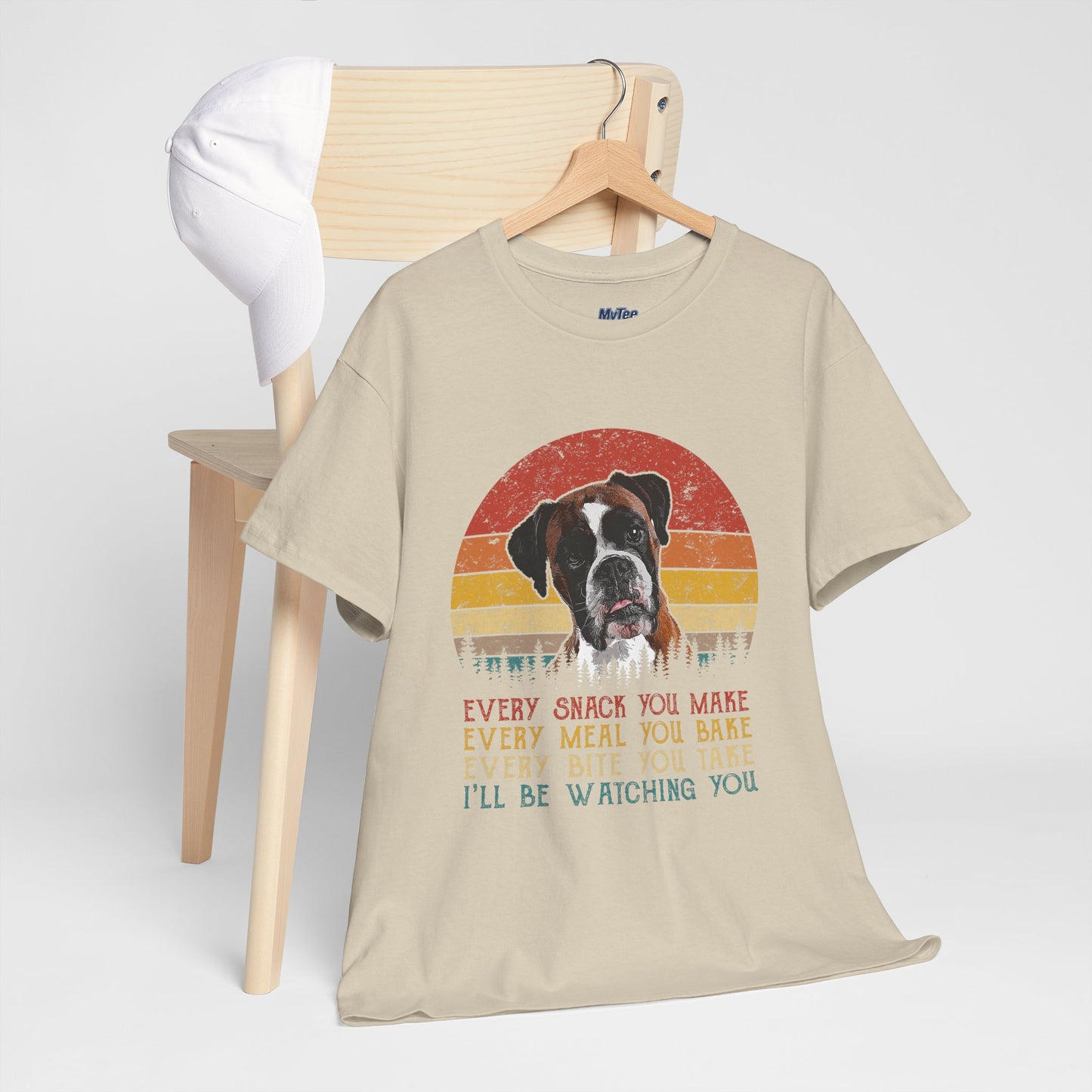 Every Snack You Make Retro Dog Lover - Cotton T-Shirt