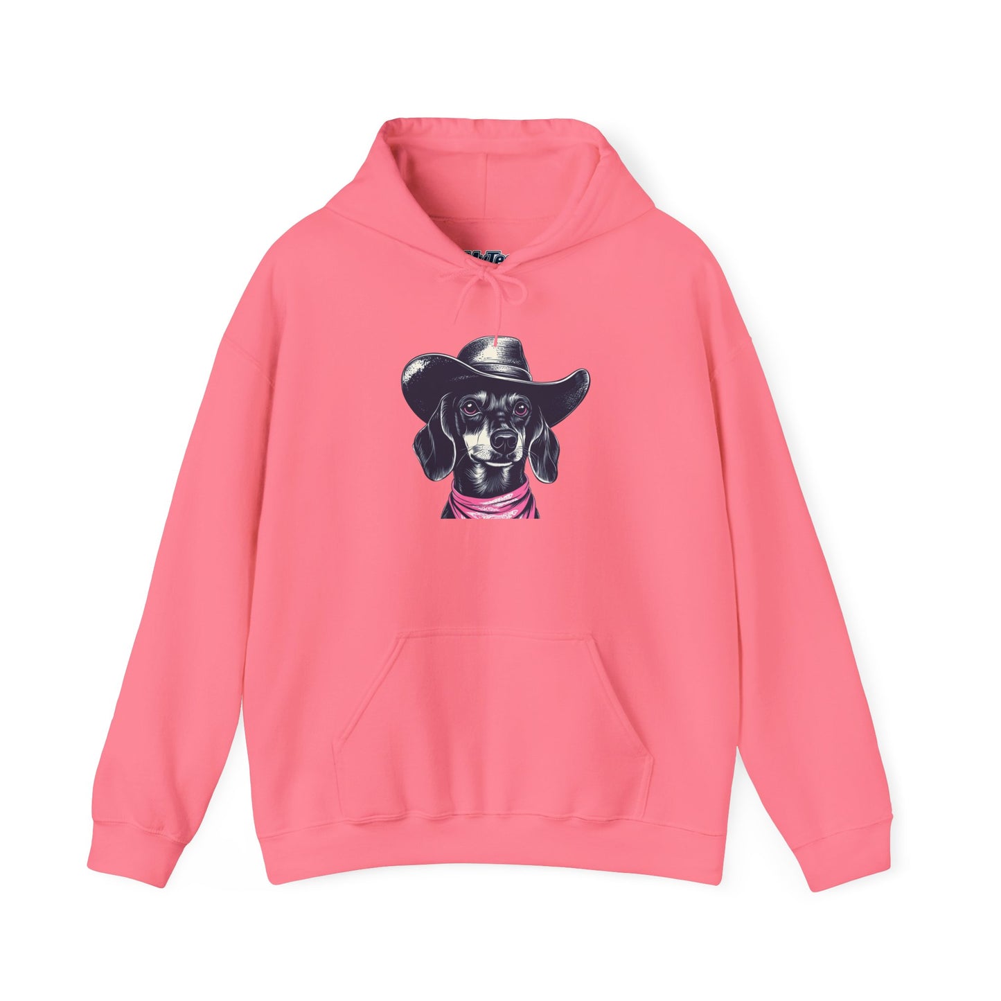 Dachshund Cowpoke Hoodie – Rodeo Pup Unisex Pullover