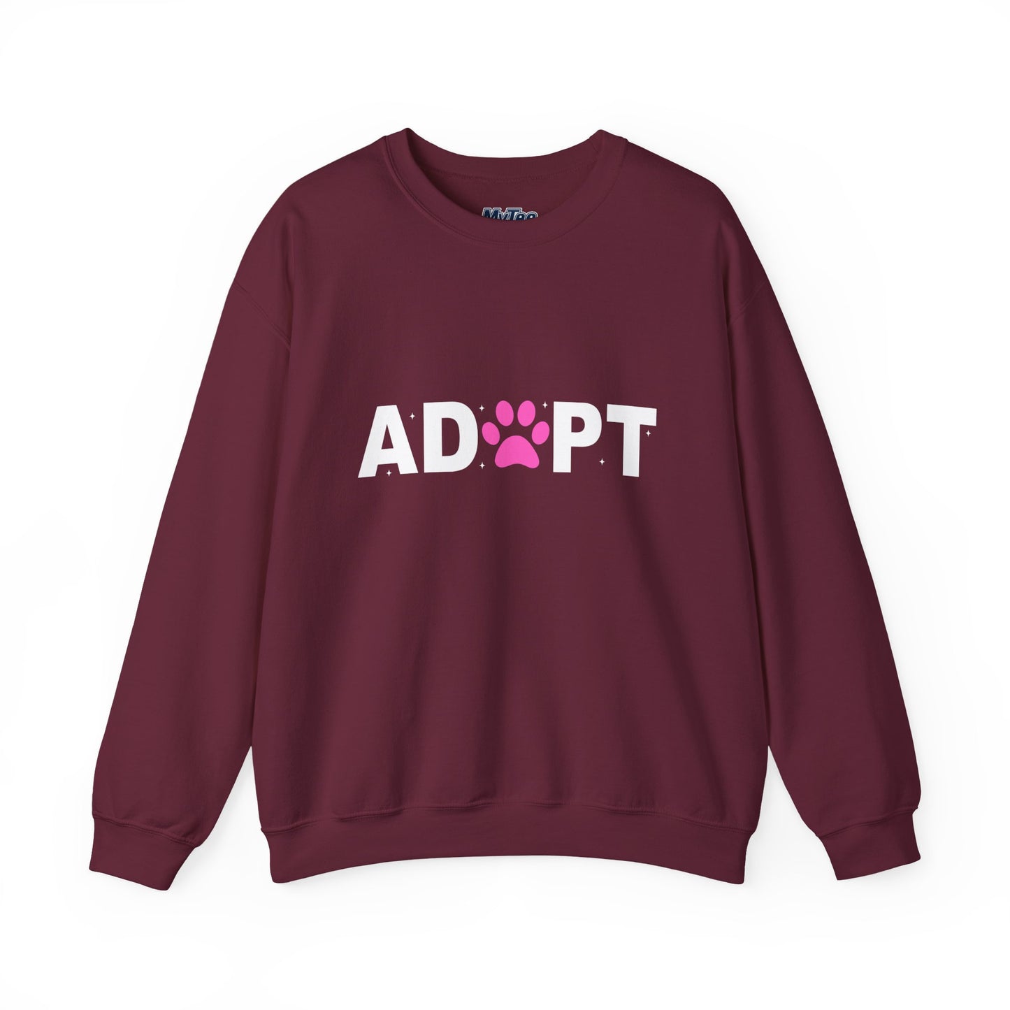 Adopt Themed Unisex Crewneck Sweatshirt - Comfortable Casual Wear