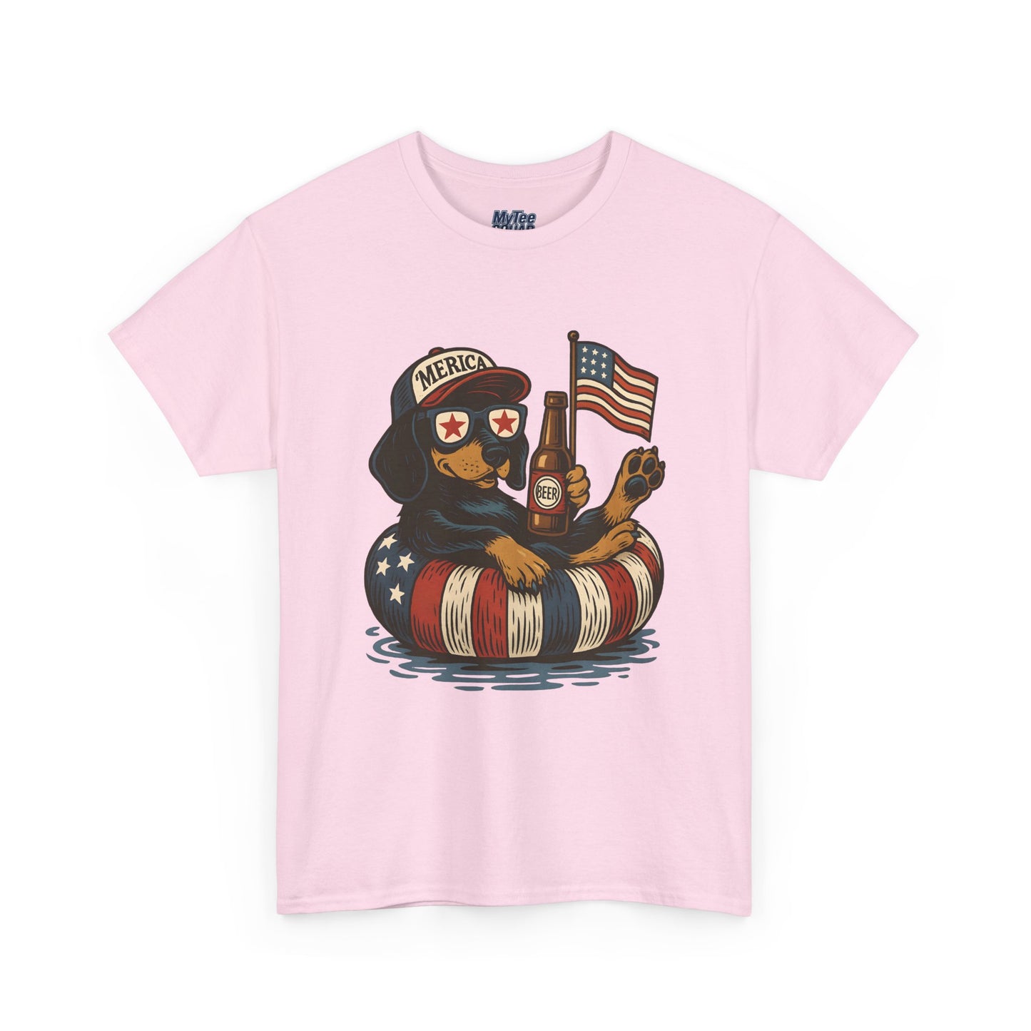 Patriotic Dachshund America Unisex T-Shirt