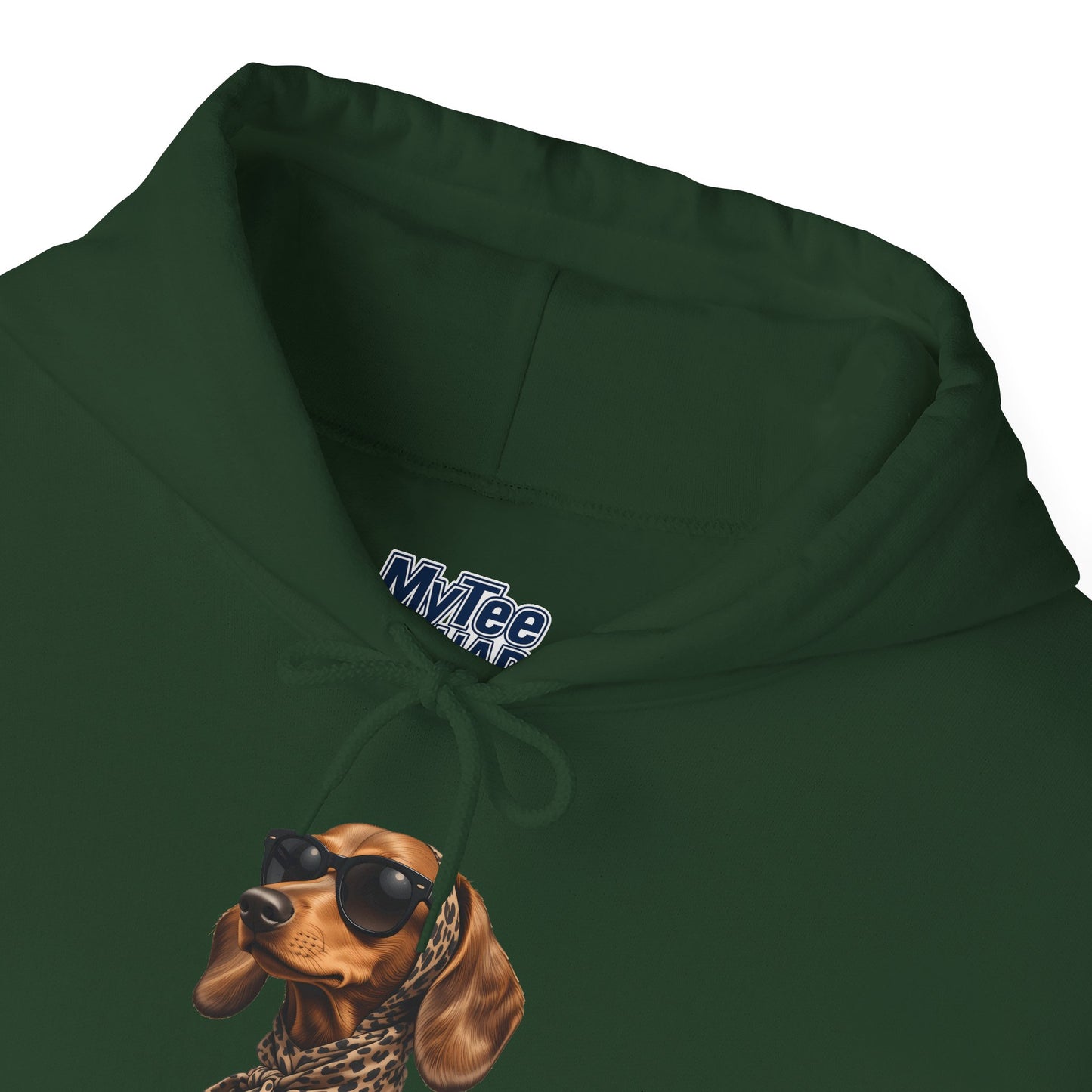 Cool Dachshund Dog Sunglasses Unisex Hoodie | Dog Lover Gift, Pet-Themed Fashion
