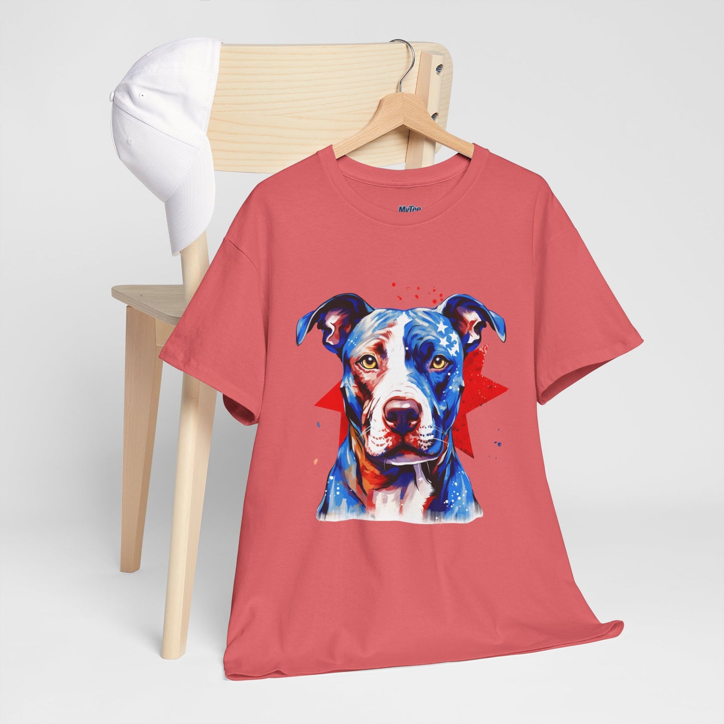 Colorful Pit Bull Unisex T-Shirts | Dog Lover