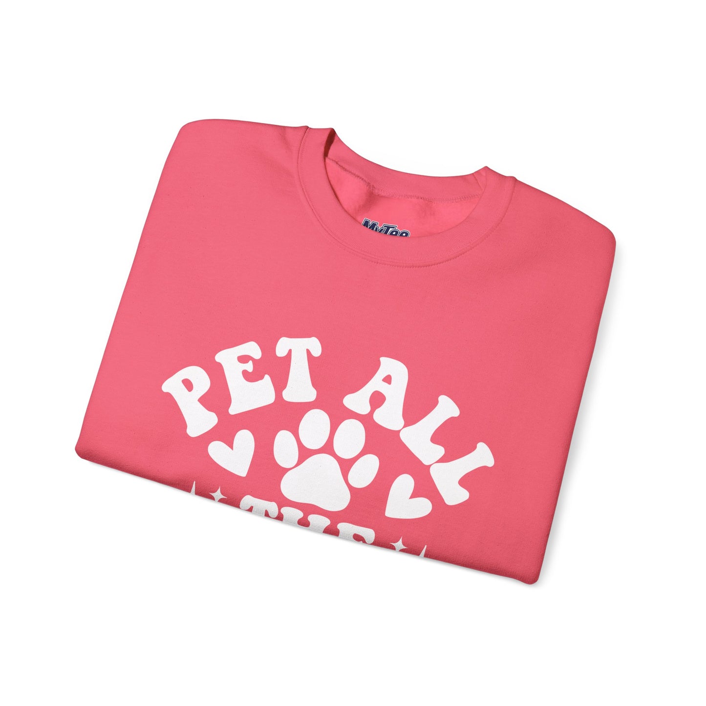 Pet All The Dogs Crewneck Sweatshirt | Cozy Dog Lover Gift