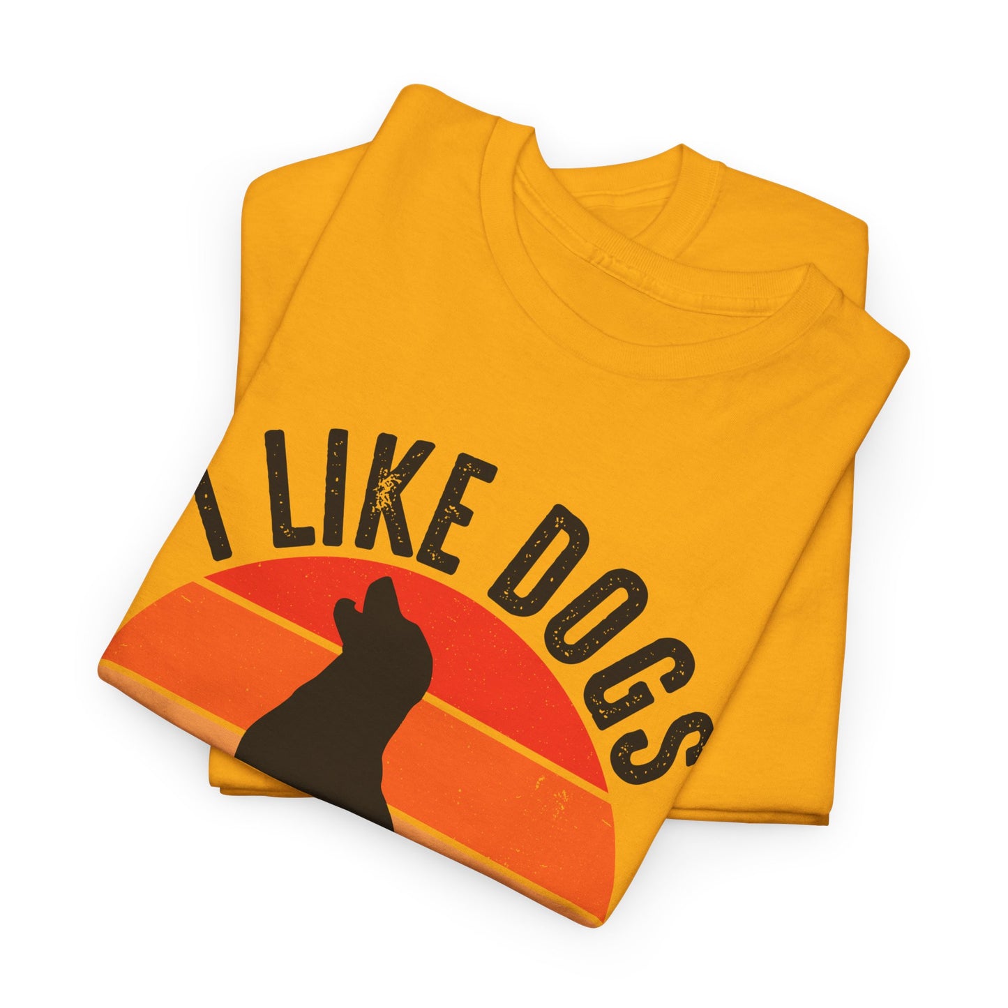 'I Like Dogs And Weed And 3 People' Unisex T-Shirt