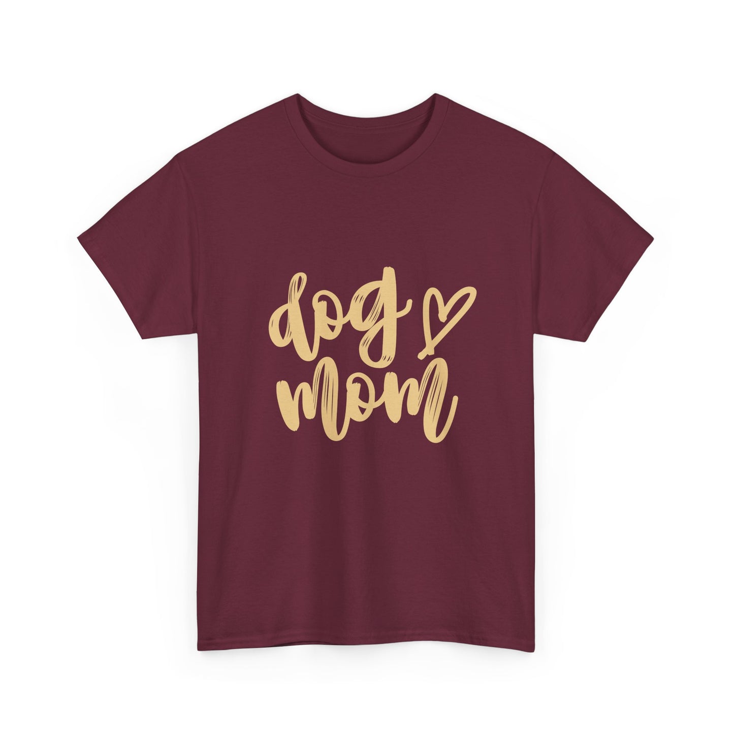 Dog Mom Cotton T-Shirt - Perfect for Dog Mothers