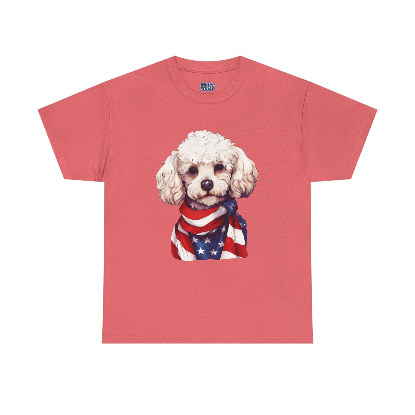 Patriotic Poodle Unisex T-Shirt