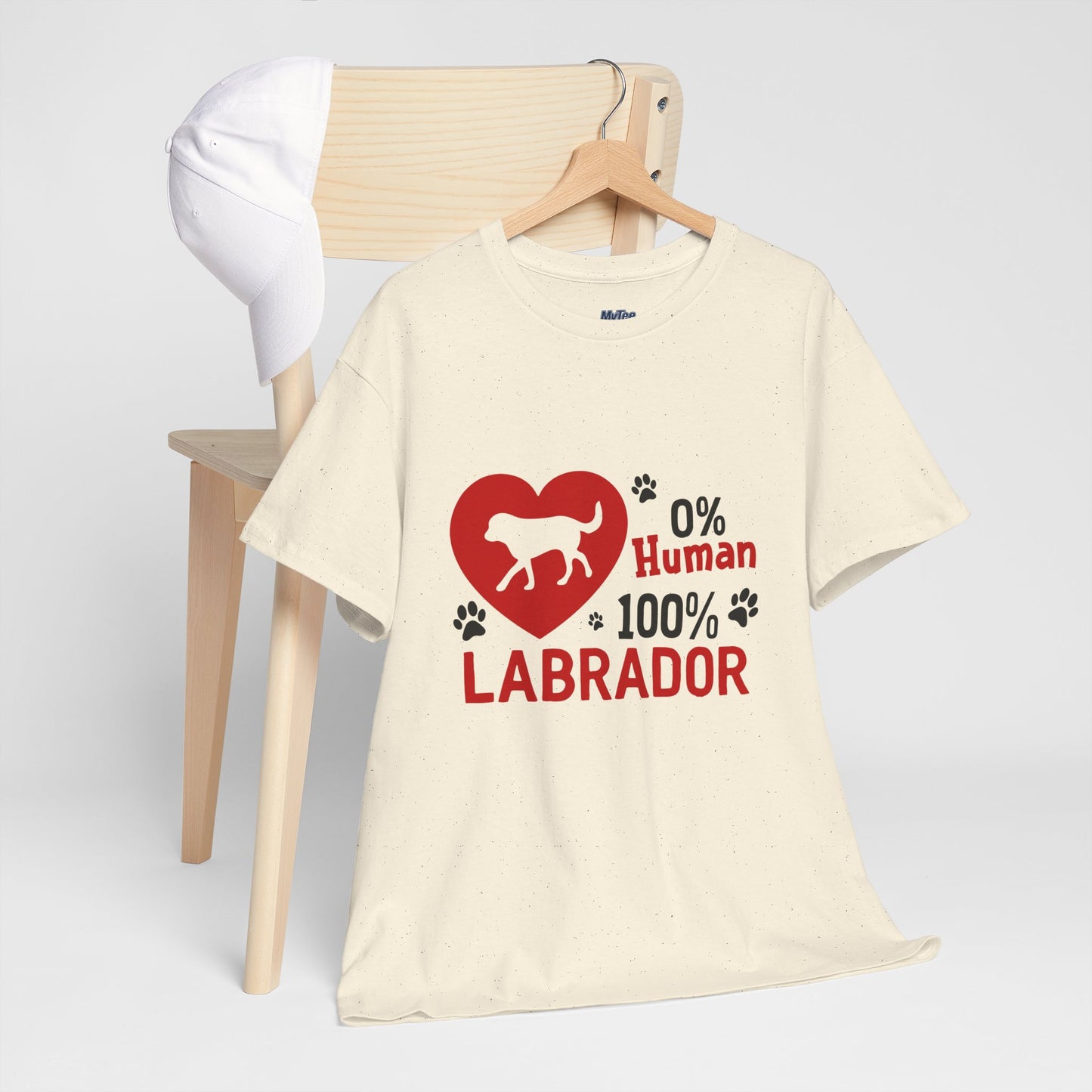 0 % Human, 100% Labrador Unisex T-Shirts