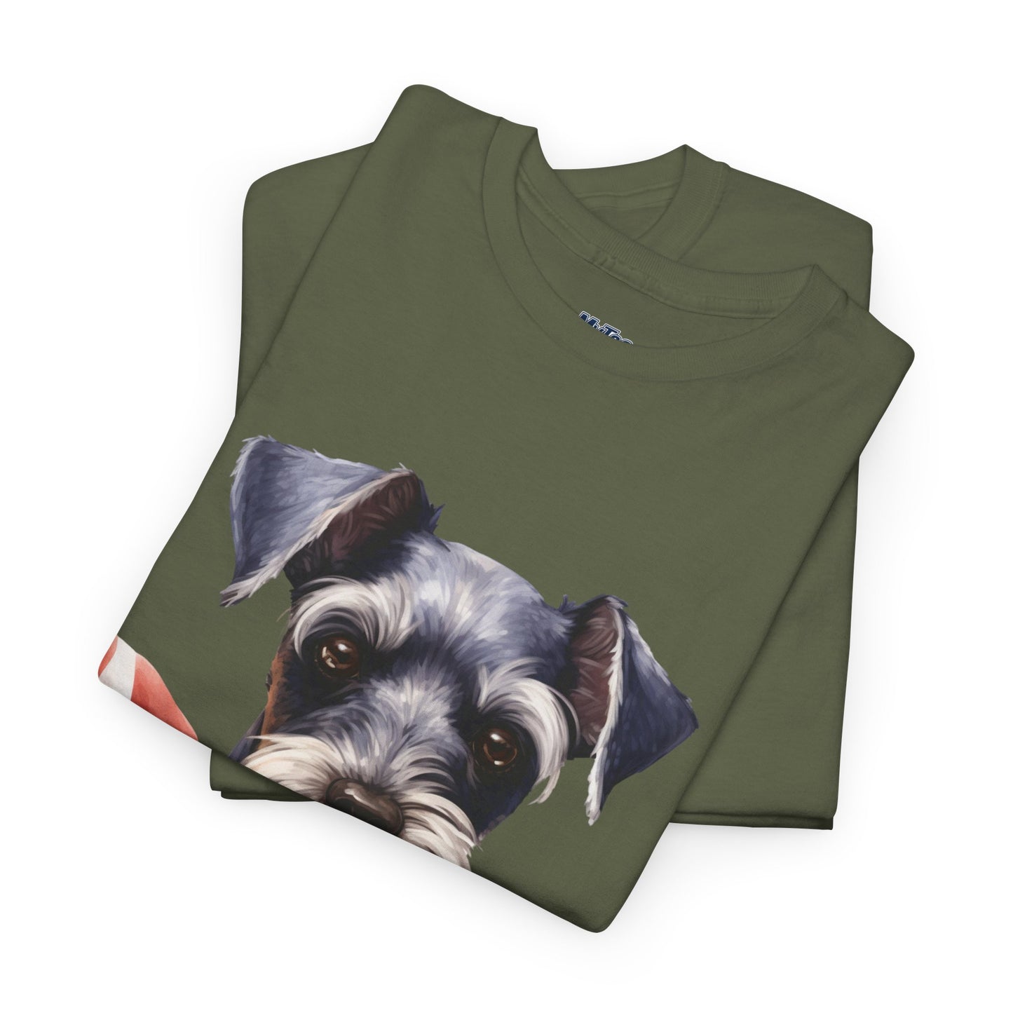 Patriotic Miniature Schnauzer Unisex T-Shirt