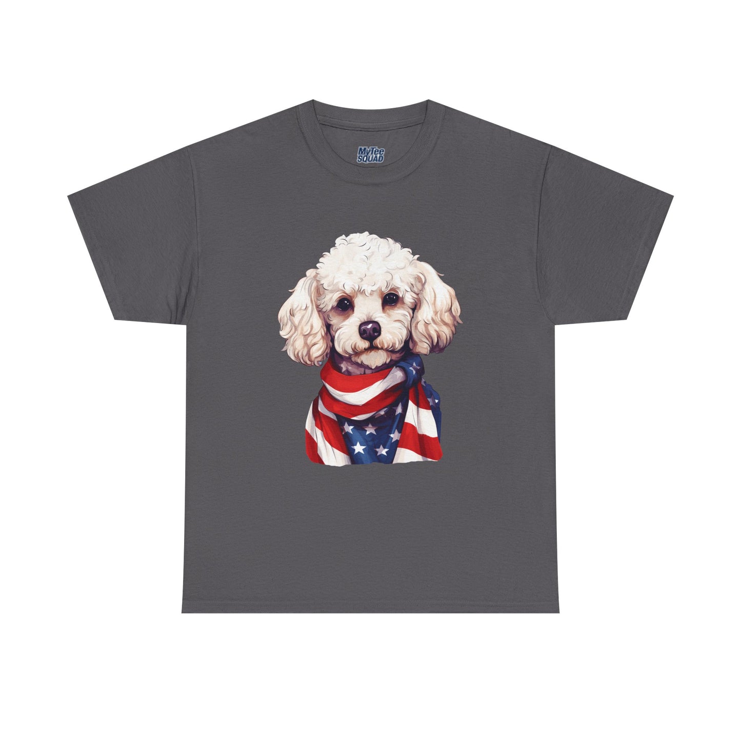 Patriotic Poodle Unisex T-Shirt