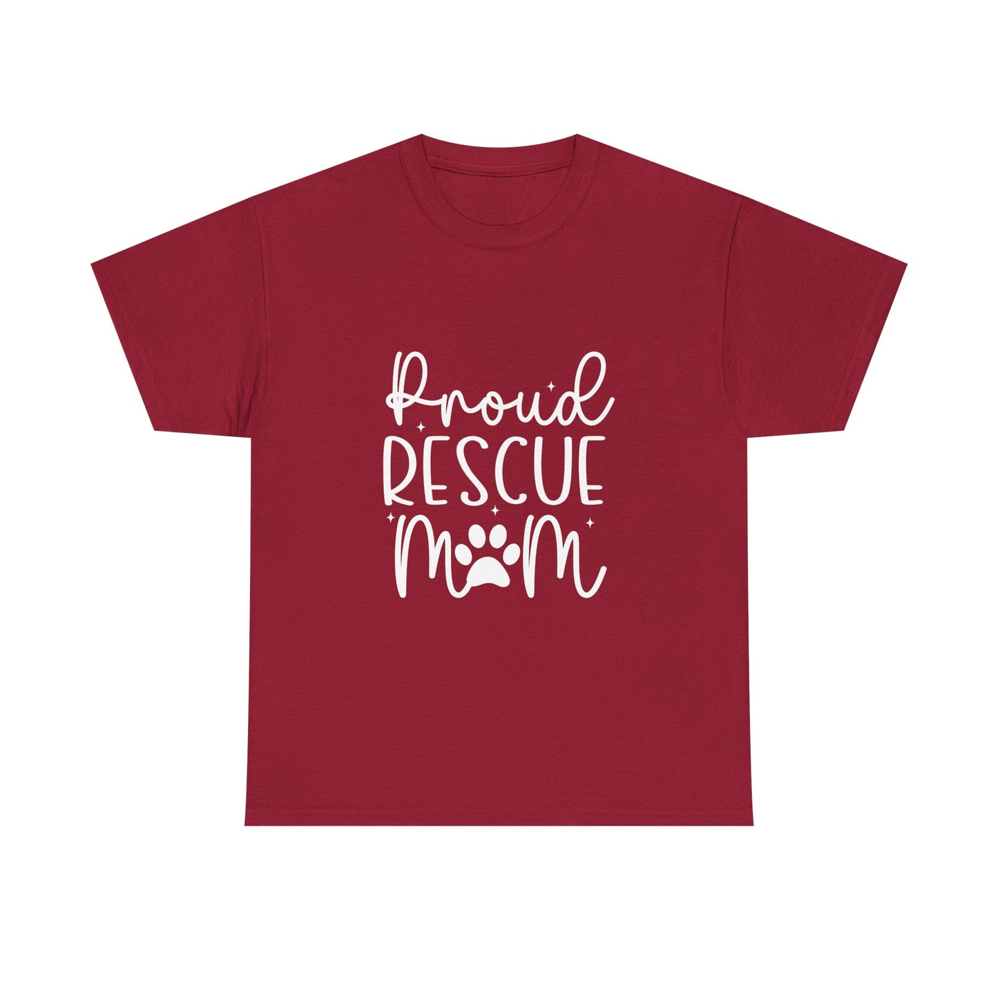 Proud Rescue Mom T-Shirt | Gift For Dog Mom