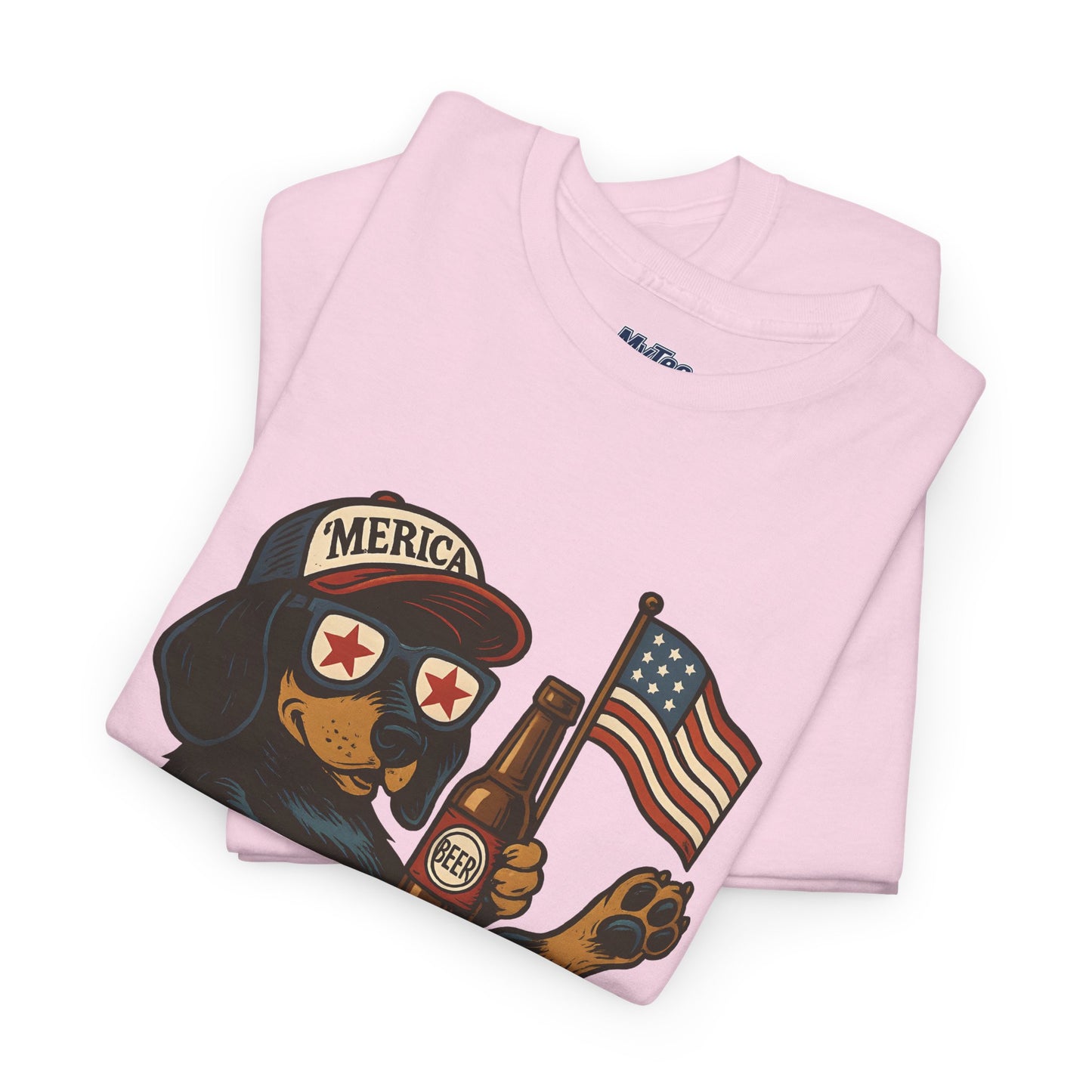 Patriotic Dachshund America Unisex T-Shirt