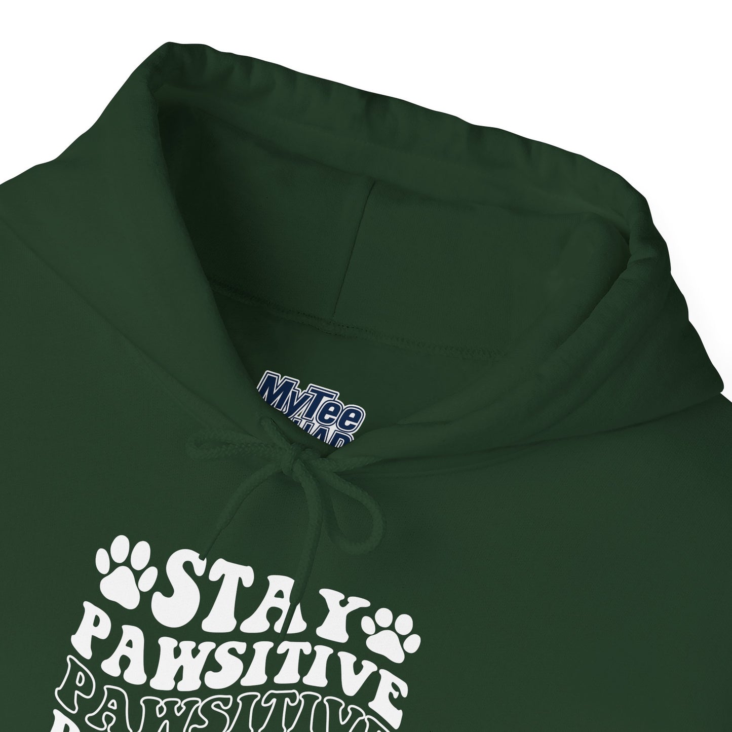 Stay Pawsitive Unisex Hoodie | Perfect for Celebrations & Holidays