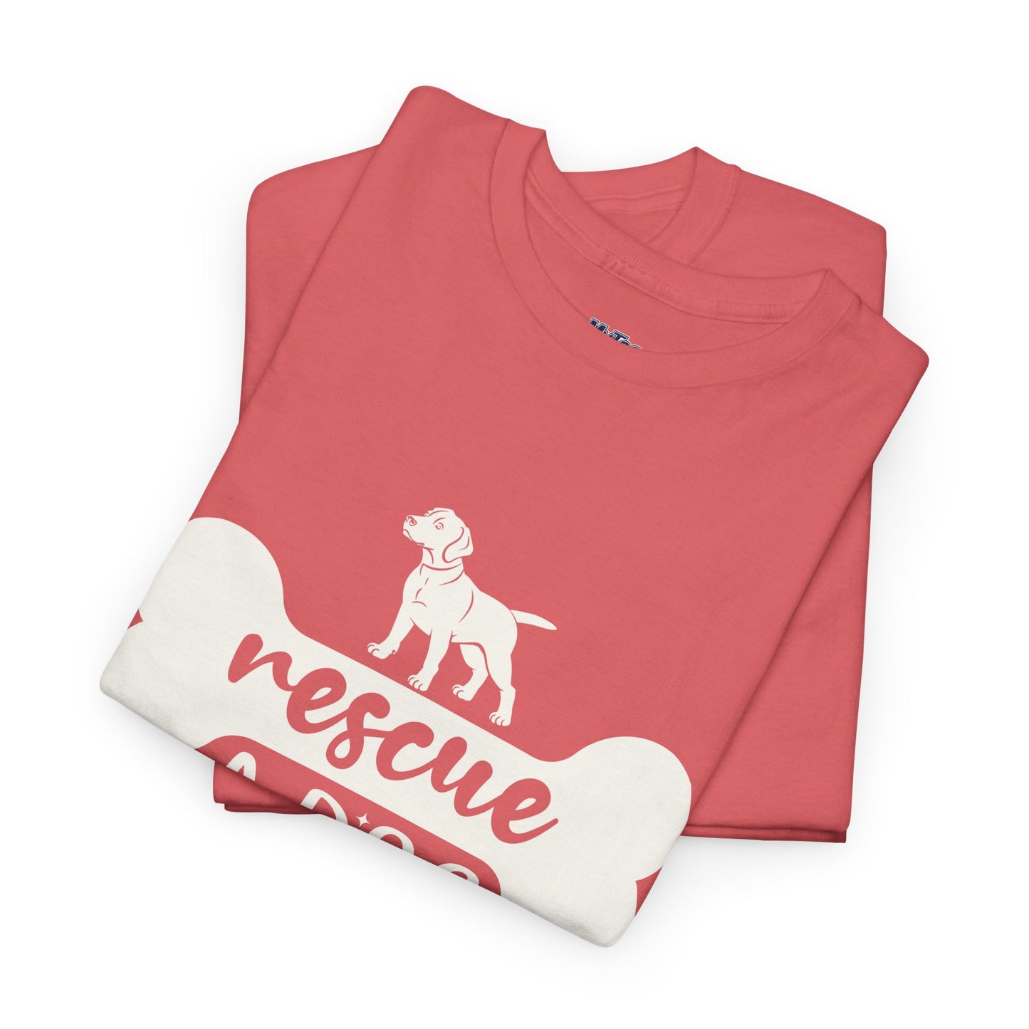 Rescue a Dog Unisex Cotton T-shirt | Dog Lover