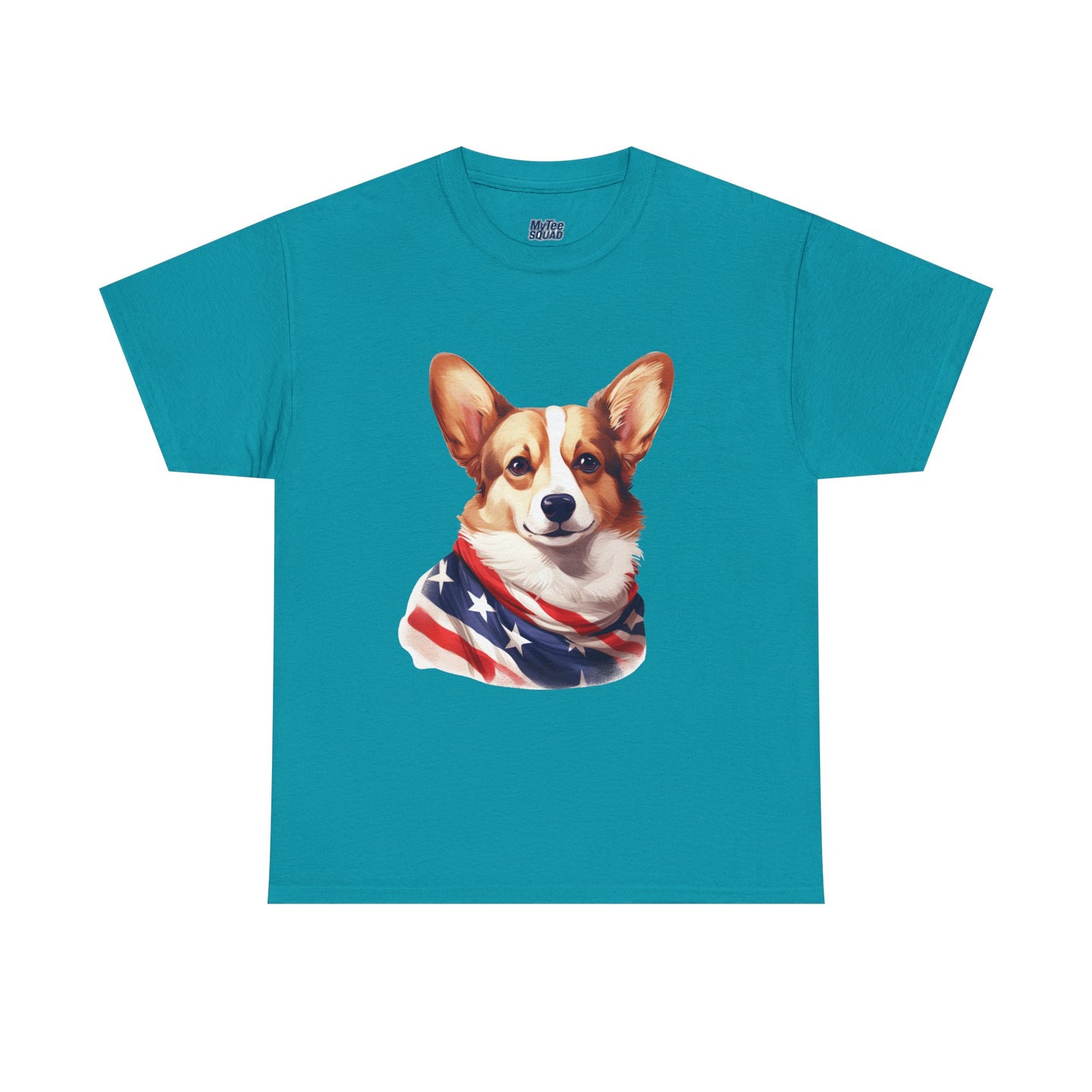 Patriotic Pembroke Welsh Corgi Unisex T-Shirt