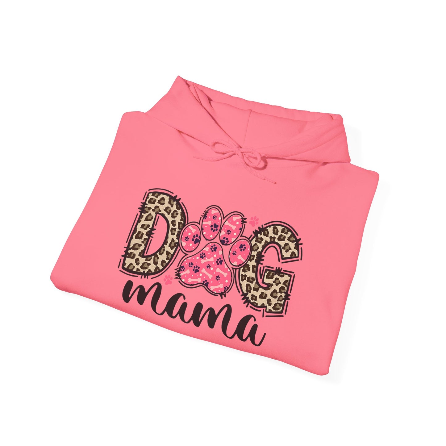 Dog Mama Leopard Print Hoodie – Dog Mom Gifts
