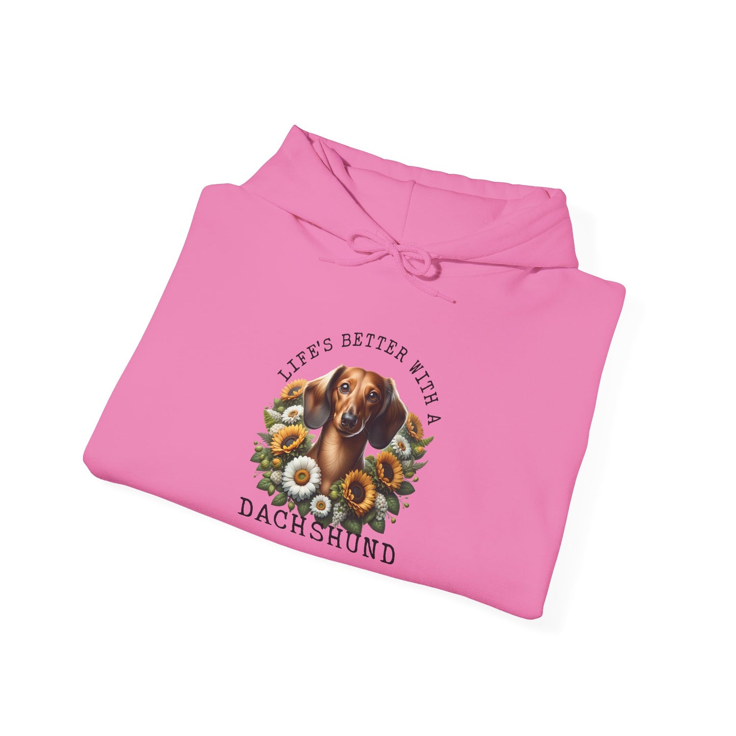 Dachshund Floral Unisex Sweatshirt