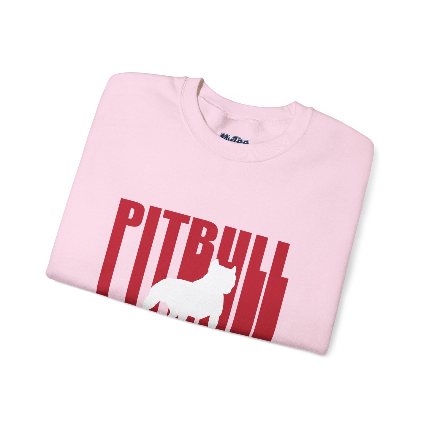Stylish Pitbull Graphic Unisex Crewneck Sweatshirt | Dog Lover Gift