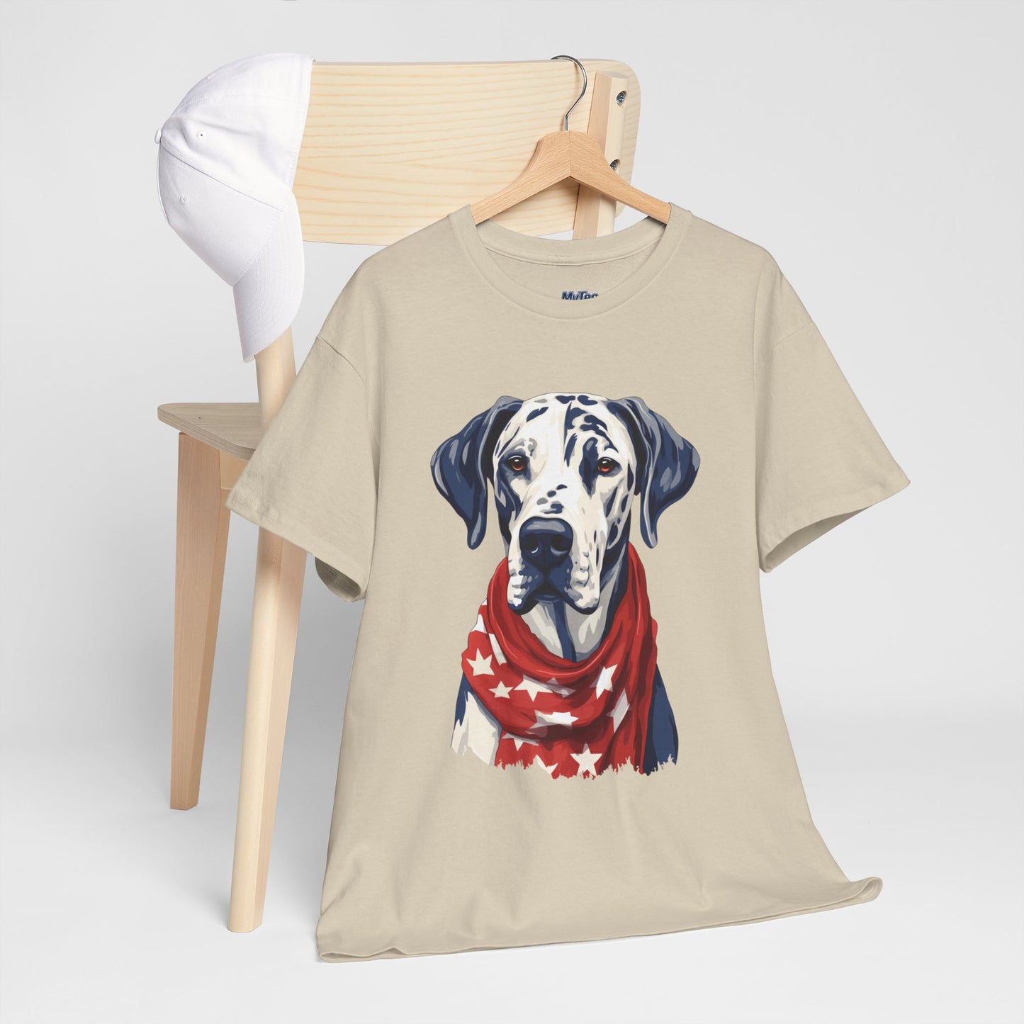 Patriotic Great Dane Unisex T-Shirt