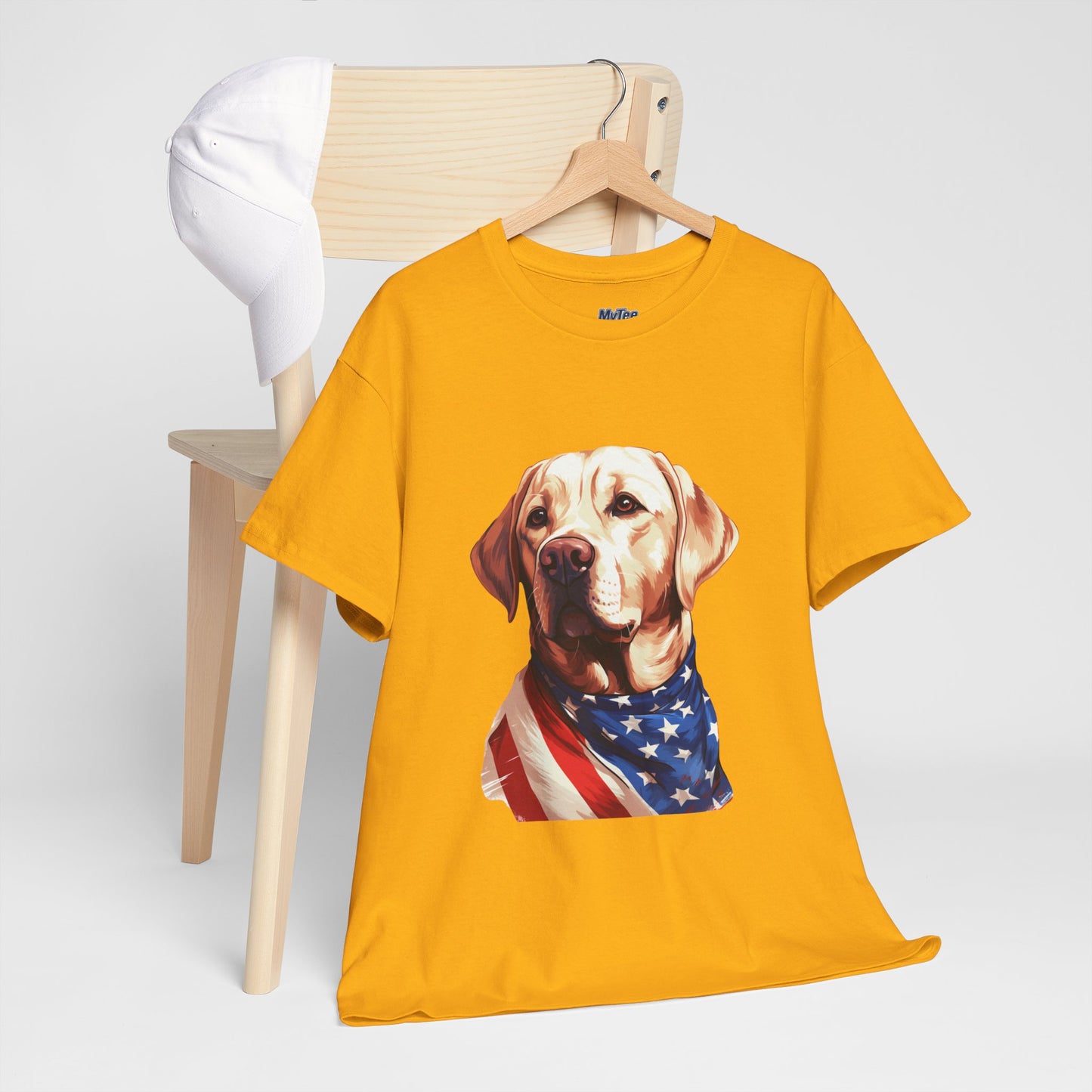 Patriotic Labrador Retreiever Unisex T-Shirt