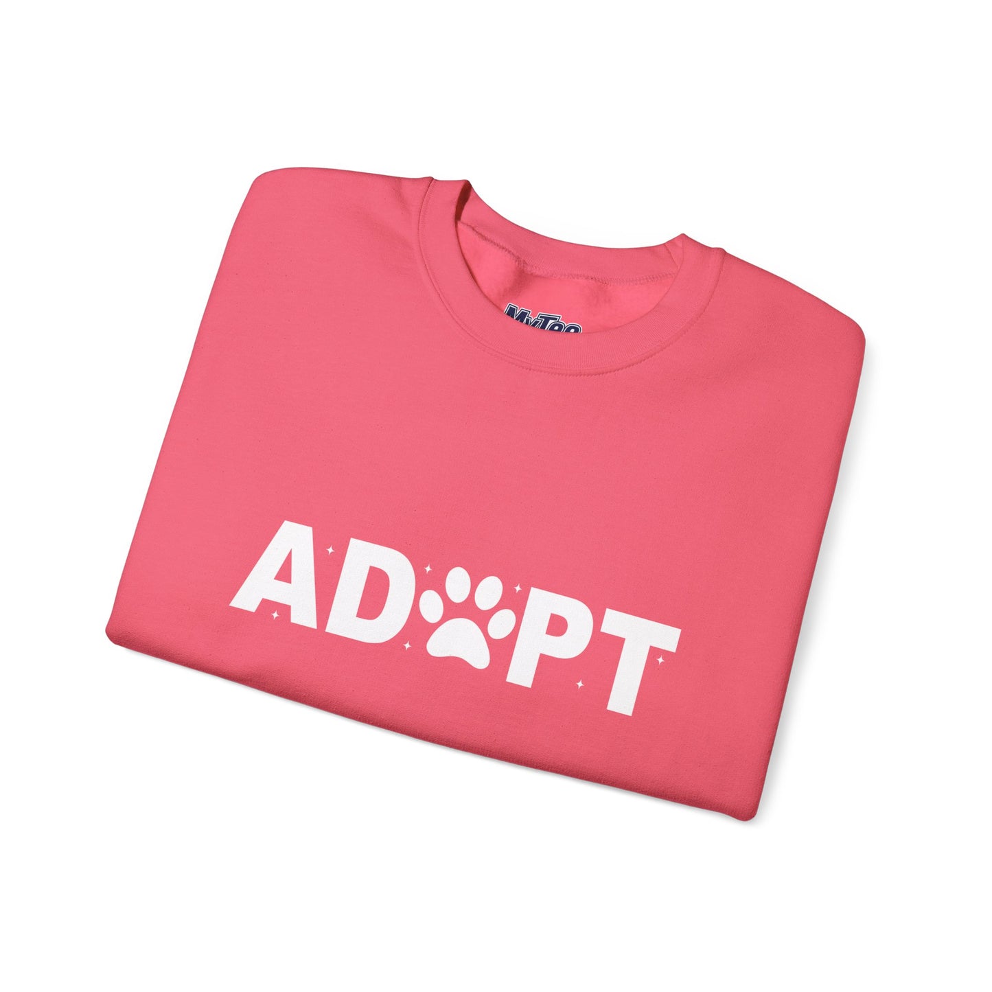 Adopt Themed Unisex Crewneck Sweatshirt - Comfortable Casual Wear