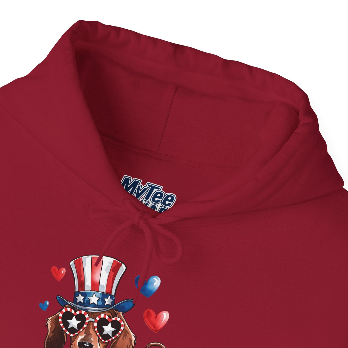 Patriotic Dachshund Unisex Hoodie - Perfect For 4th Of July