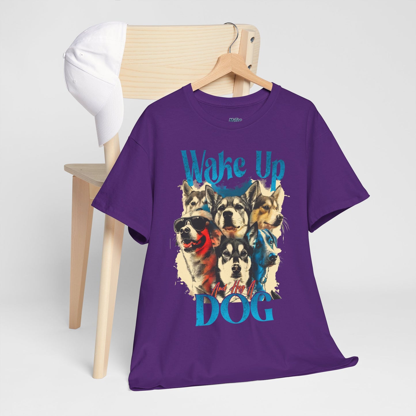 Wake Up Dog Unisex Cotton Tee
