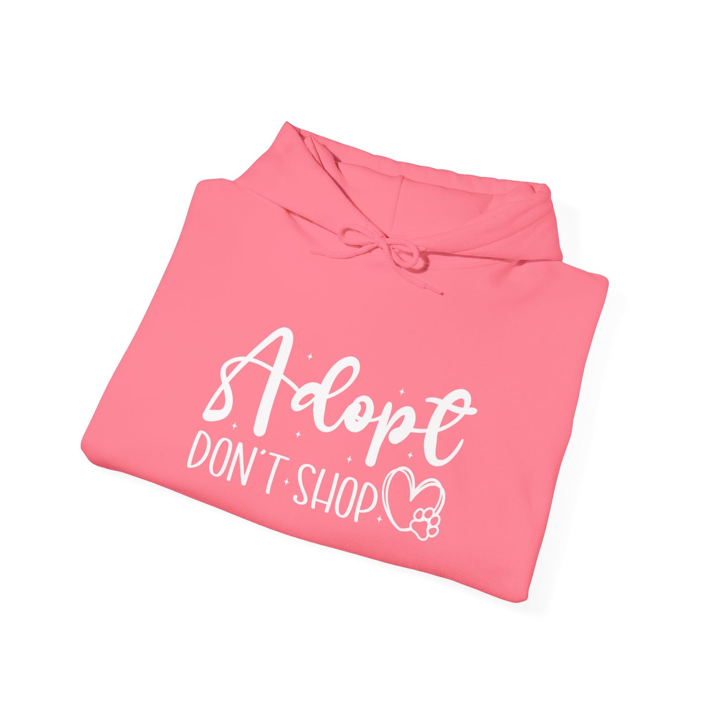 Adopt Don’t Shop Unisex Hoodie – Soft Statement Wear For Animal Lovers