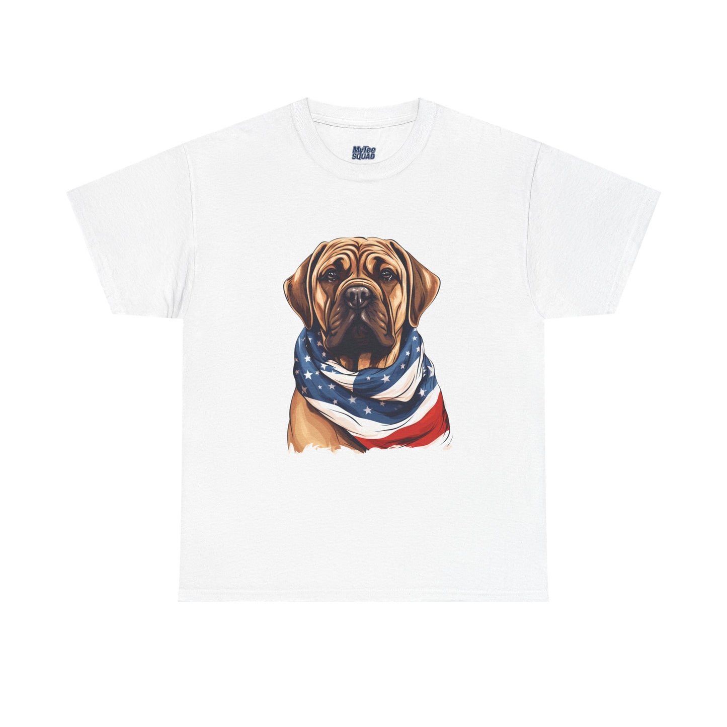 Patriotic Mastiff Unisex T-Shirt