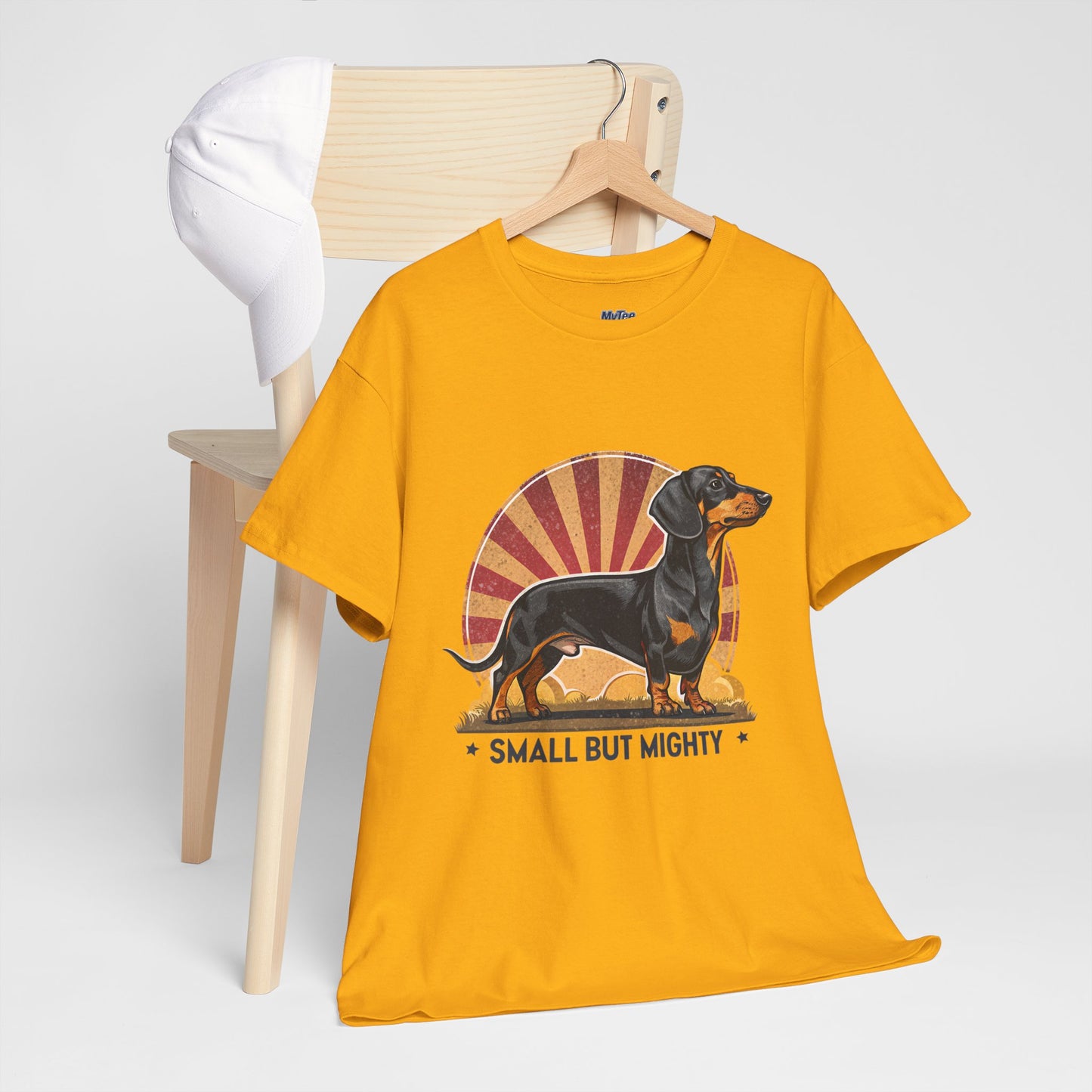 Small But Mighty Dachshund Lover Unisex T-Shirts